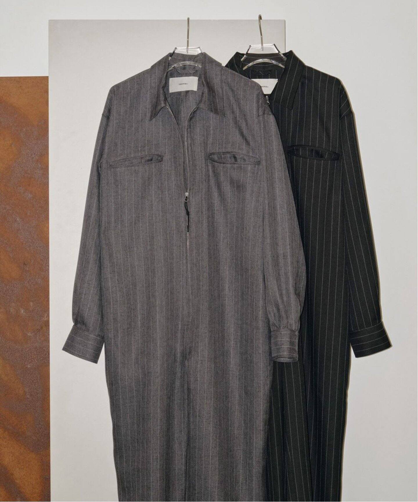 TODAYFUL / トゥデイフル】 Stripe Zip Combinaison（つなぎ 