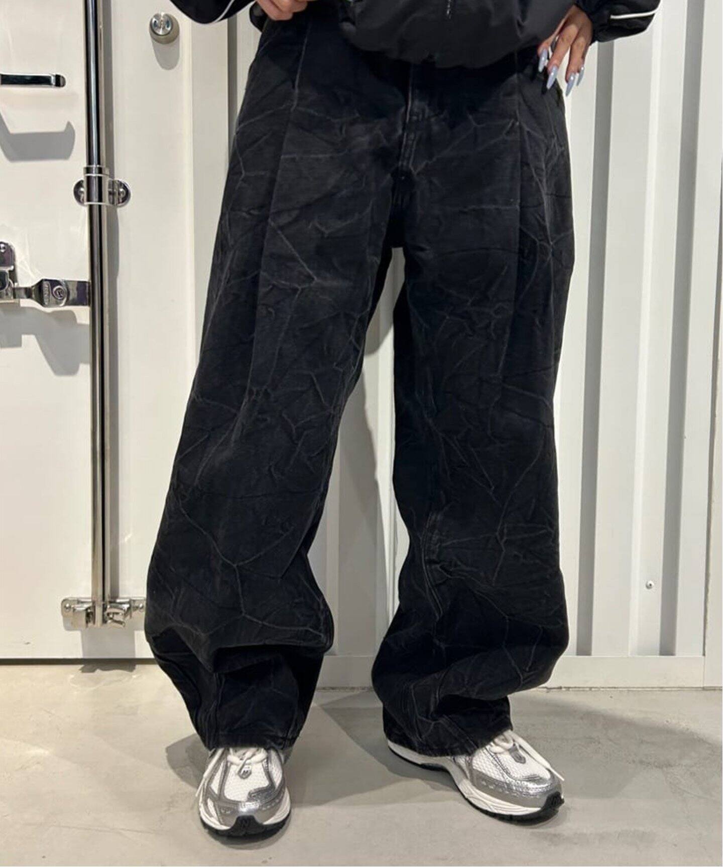 NOMANUAL/ノーマニュアル B.D WIDE DENIM PANTS（デニムパンツ 
