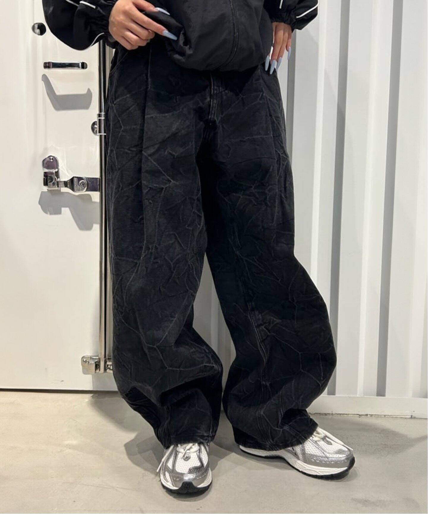 NOMANUAL/ノーマニュアル B.D WIDE DENIM PANTS（デニムパンツ 