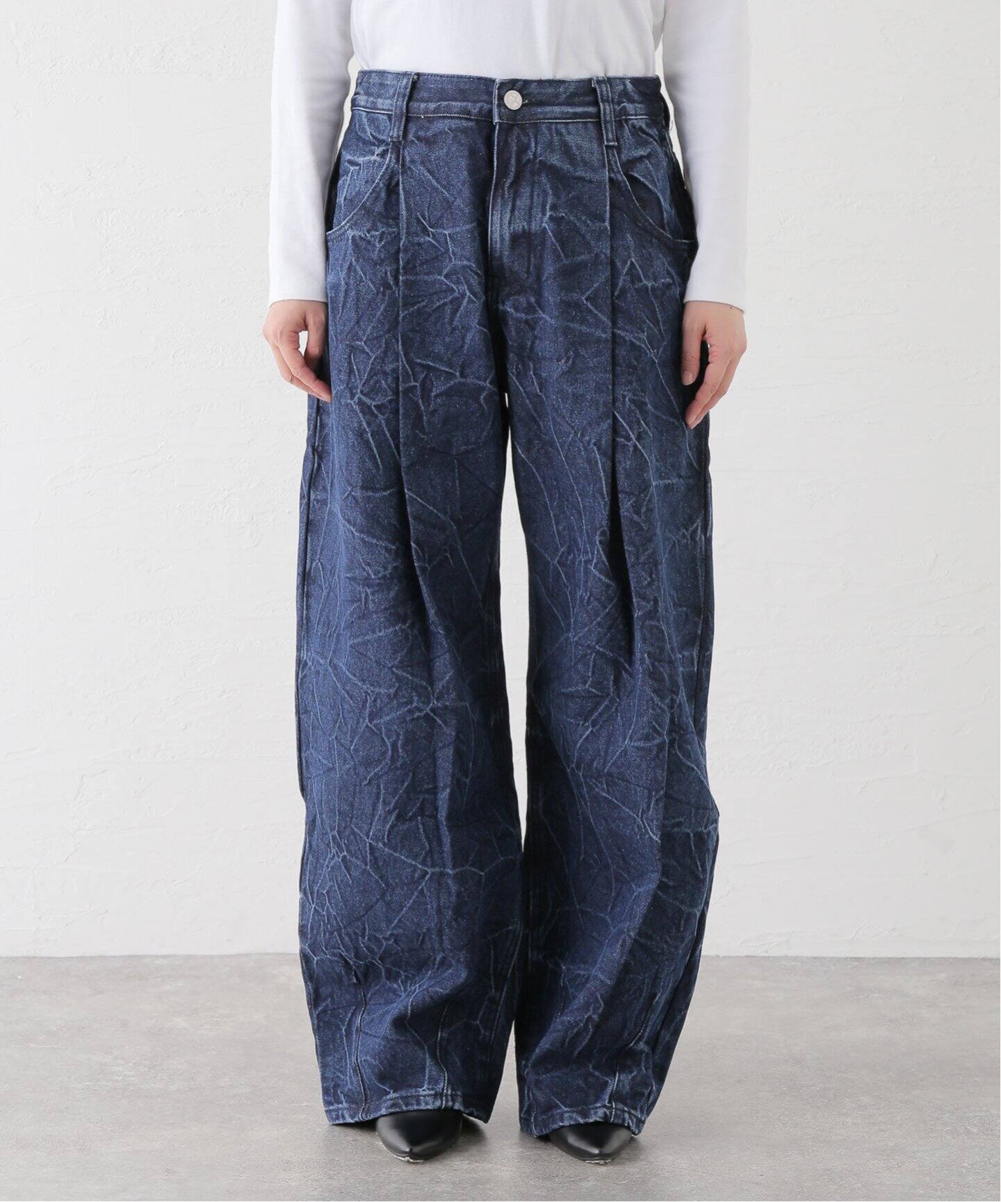 NOMANUAL/ノーマニュアル B.D WIDE DENIM PANTS（デニムパンツ 