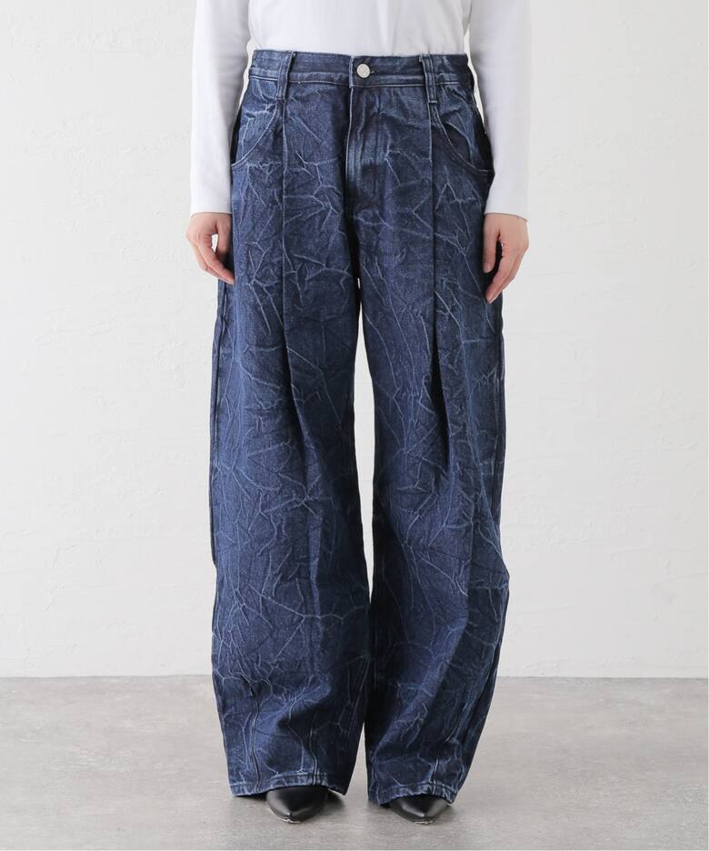NOMANUAL/ノーマニュアル B.D WIDE DENIM PANTS（デニムパンツ 