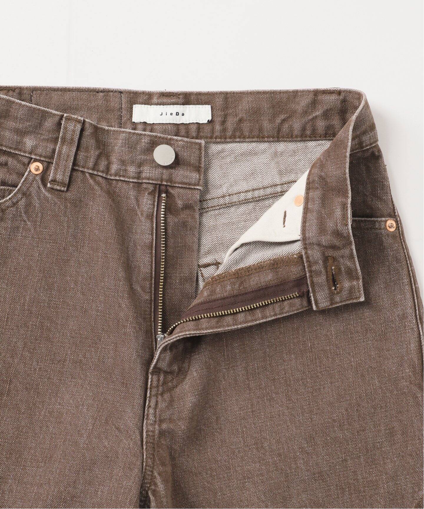 JIEDA / ジエダ 別注 COLOR DISTORTED DENIM PANTS（デニムパンツ 