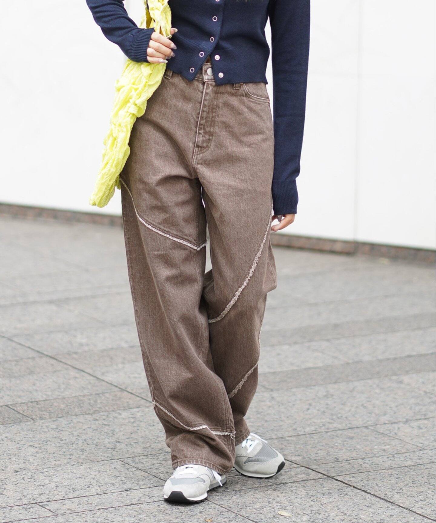 JIEDA / ジエダ 別注 COLOR DISTORTED DENIM PANTS（デニムパンツ 