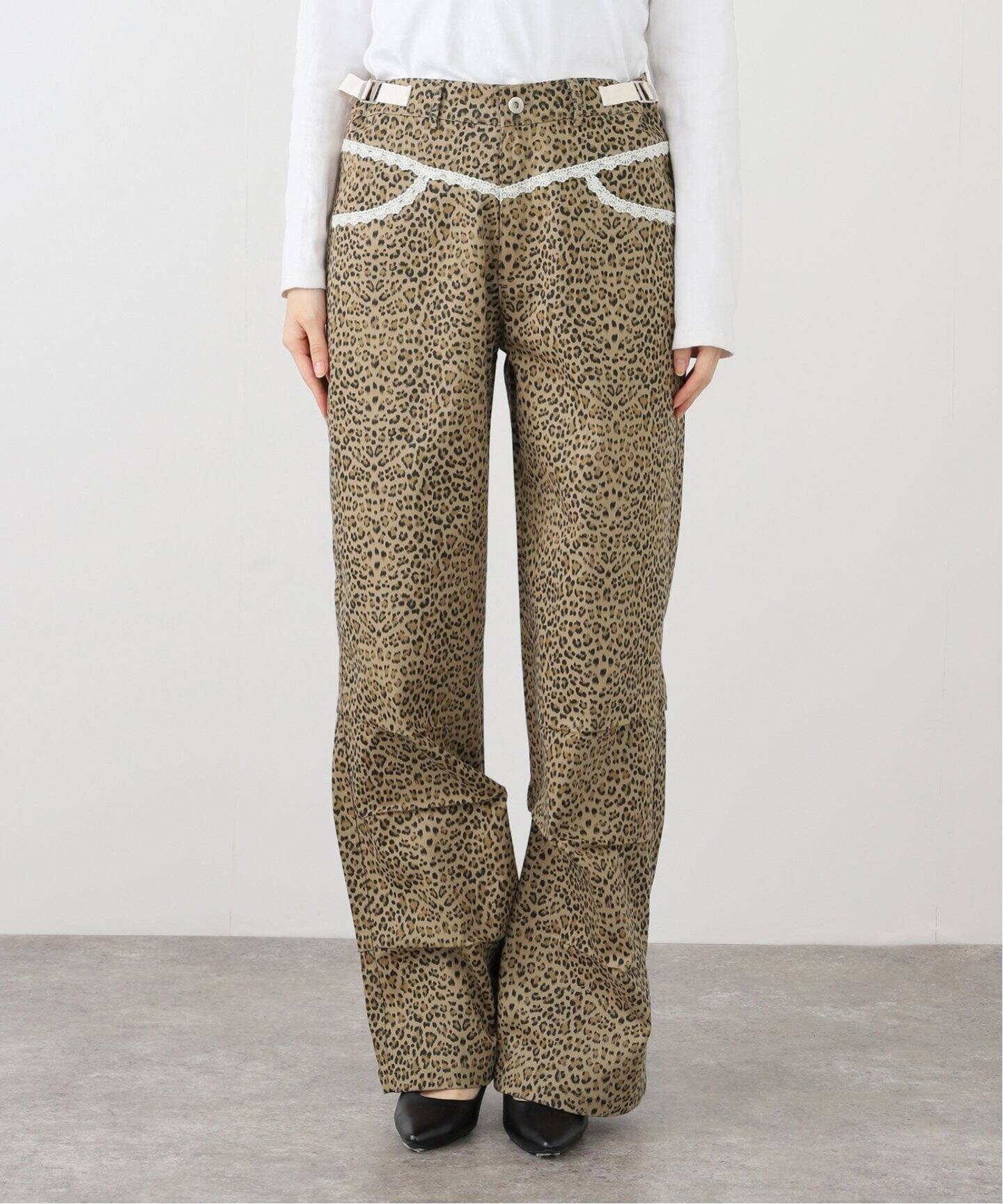 SETUP-EXE/セットアップエグゼ LEOPARD LACE PANTS（その他パンツ 