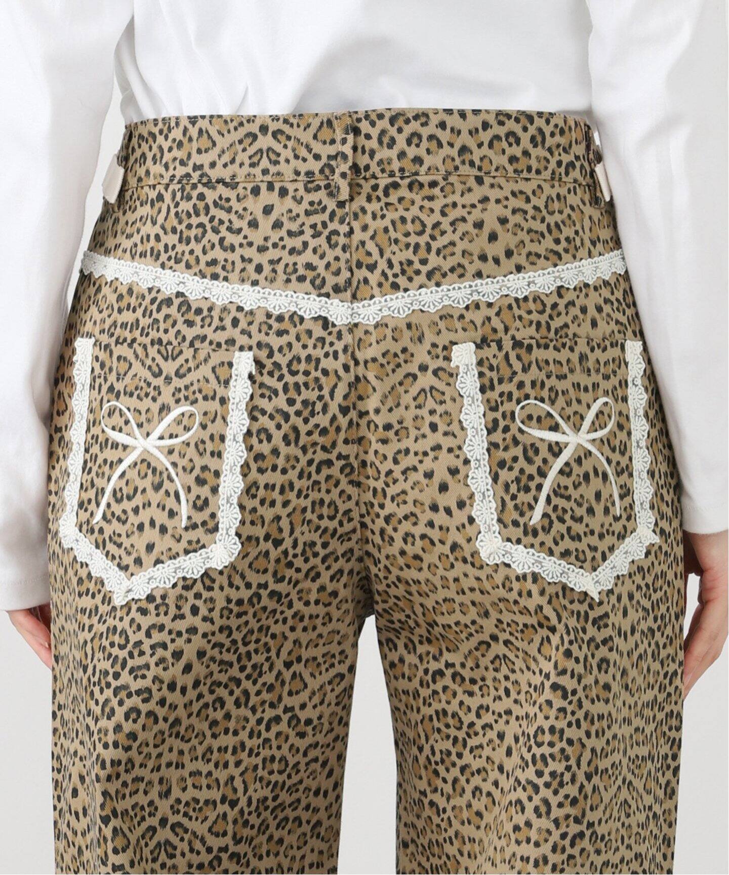 SETUP-EXE/セットアップエグゼ LEOPARD LACE PANTS（その他パンツ 