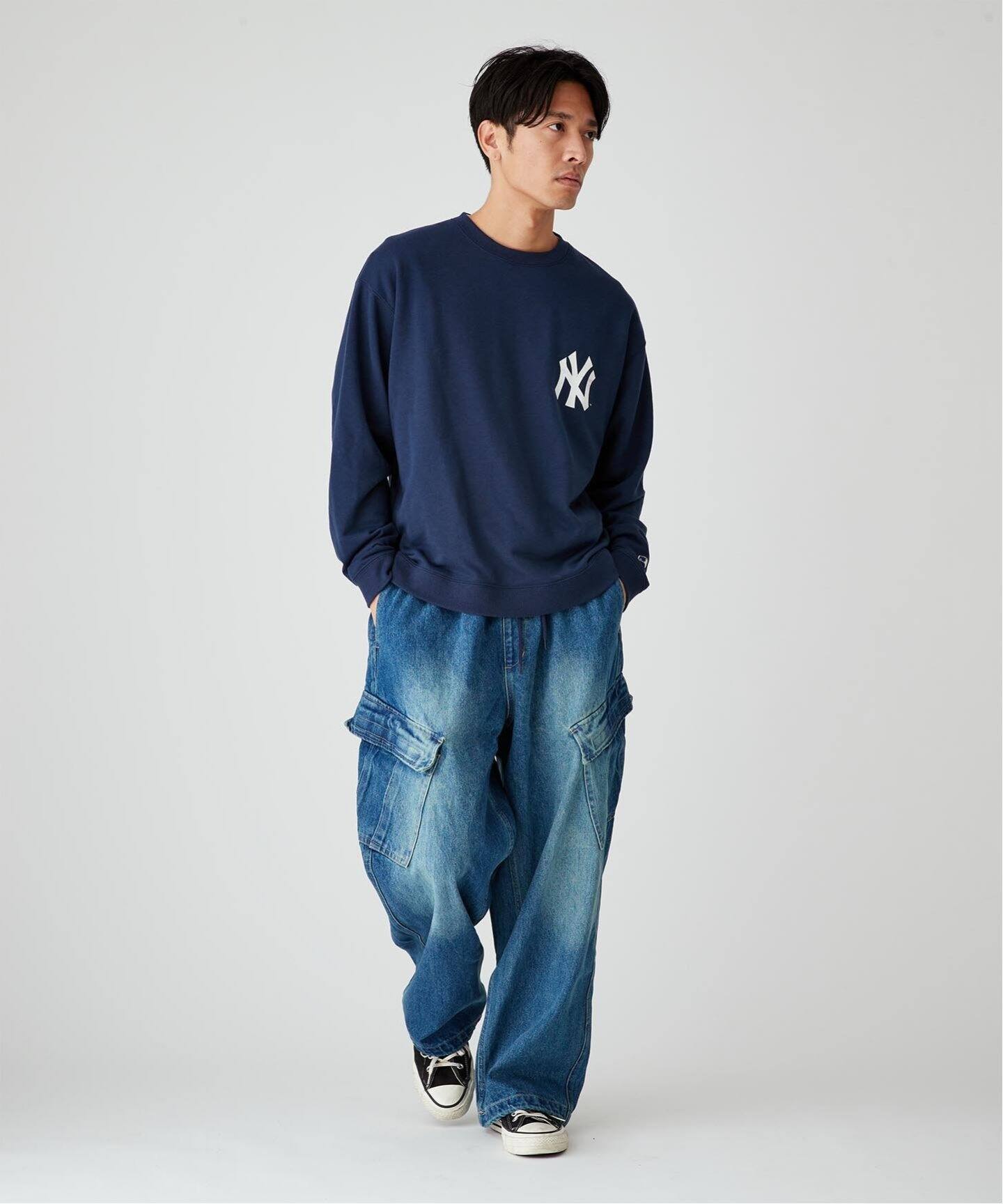 B.A.C.D]コンバットカーゴデニム（デニムパンツ・ジーンズ