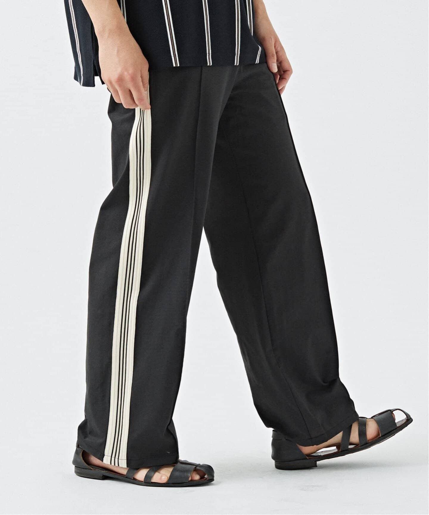 ✴️【BTSJ】炎のトラックパンツ ボディコンバット 黒 Ｌ HONDA / ホンダ】別注 トラックパンツ（スラックス）｜B.C STOCK