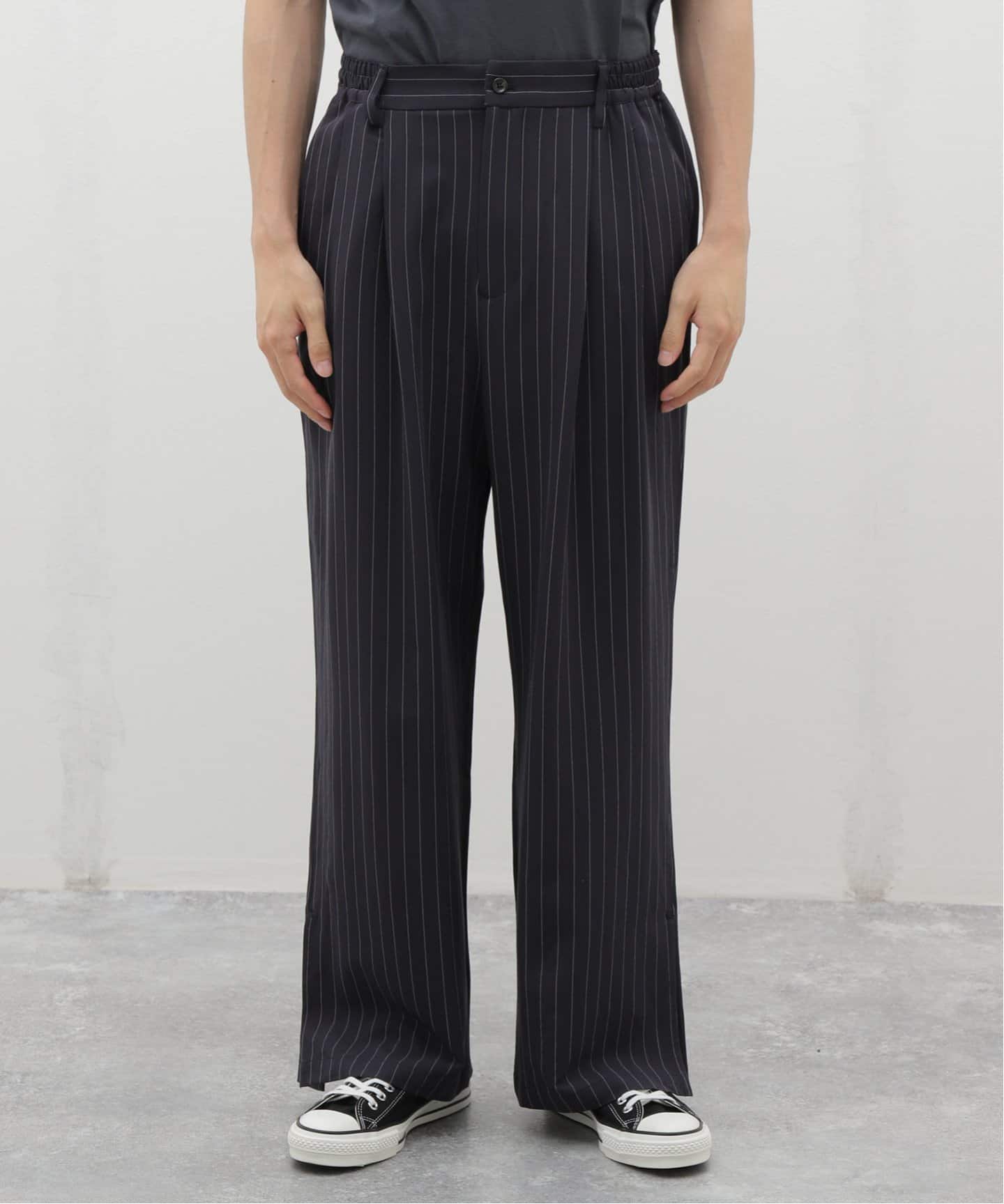 パンツ UND. OUT SEAM WIDE PT EX. STRETCHED HYBRID WIDE TAPERED PANTS | White Monutaineering