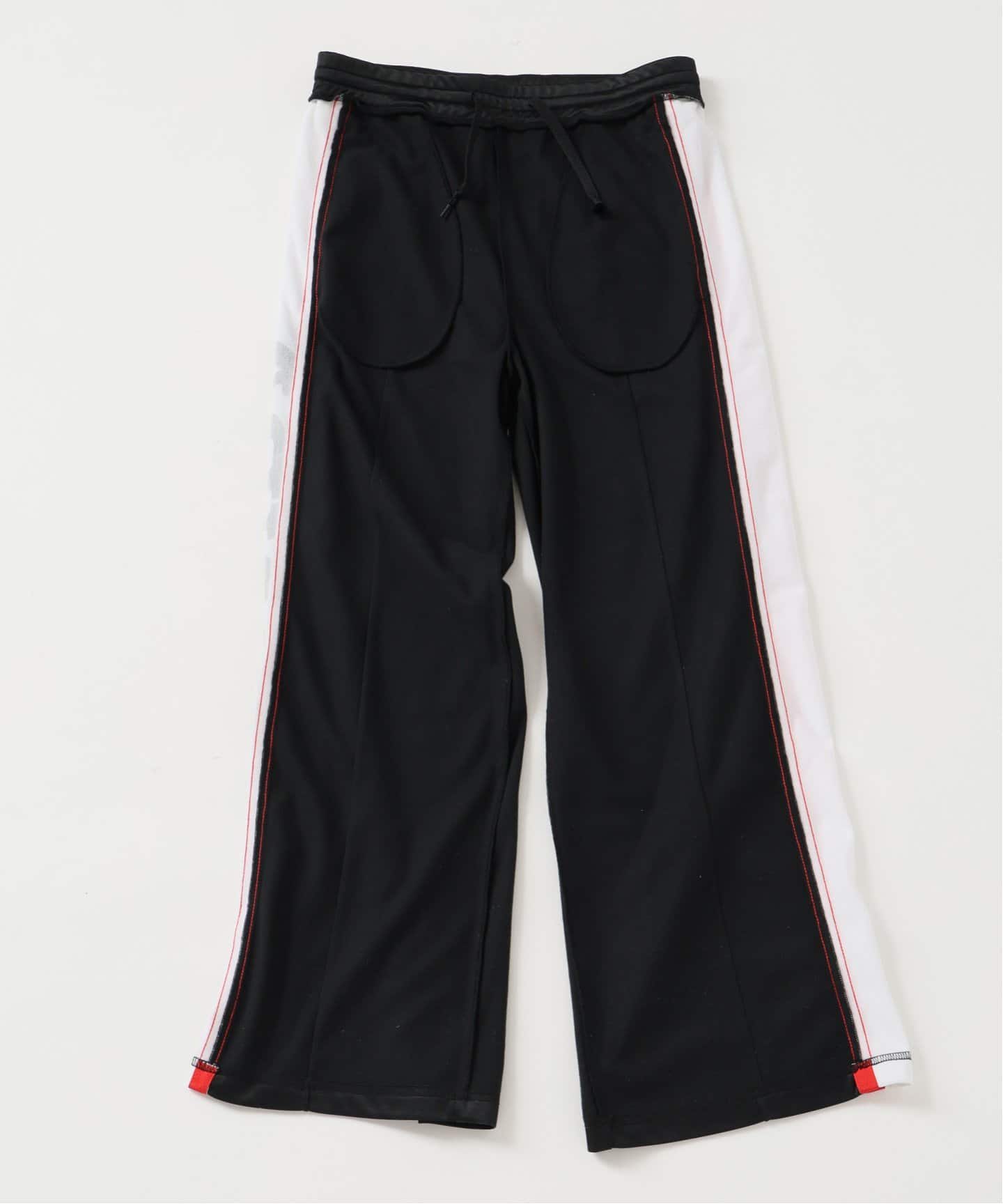 【関税込み】VAQUERA ブラック Snap トラックパンツ 関税込み】VAQUERA ブラック Snap トラックパンツ (Vaquera