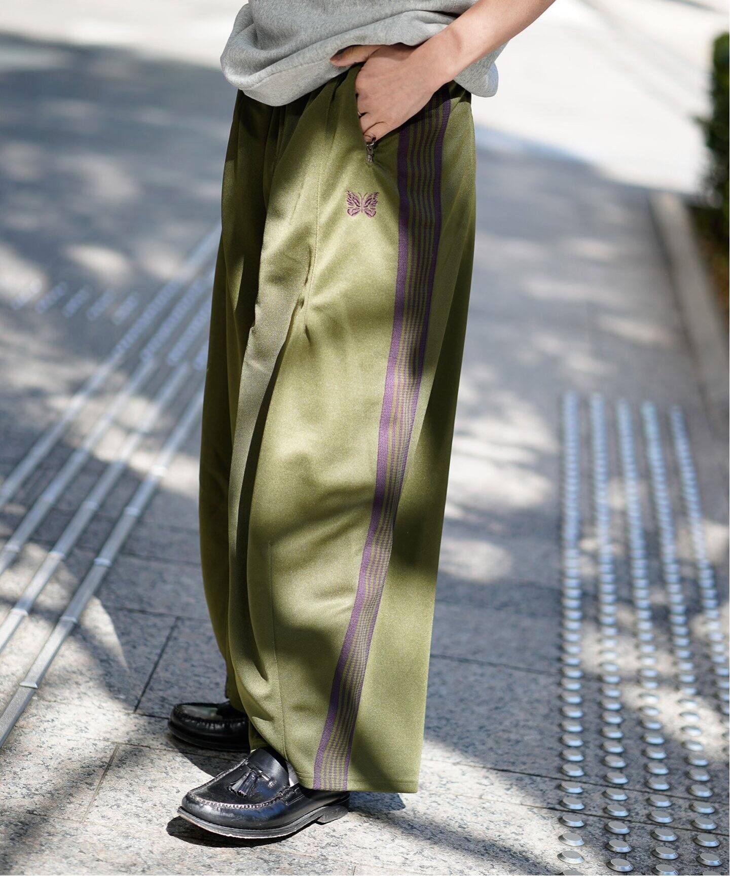 NEEDLES / ニードルズ】H.D. Track Pant - Poly Smooth（ジャージ 