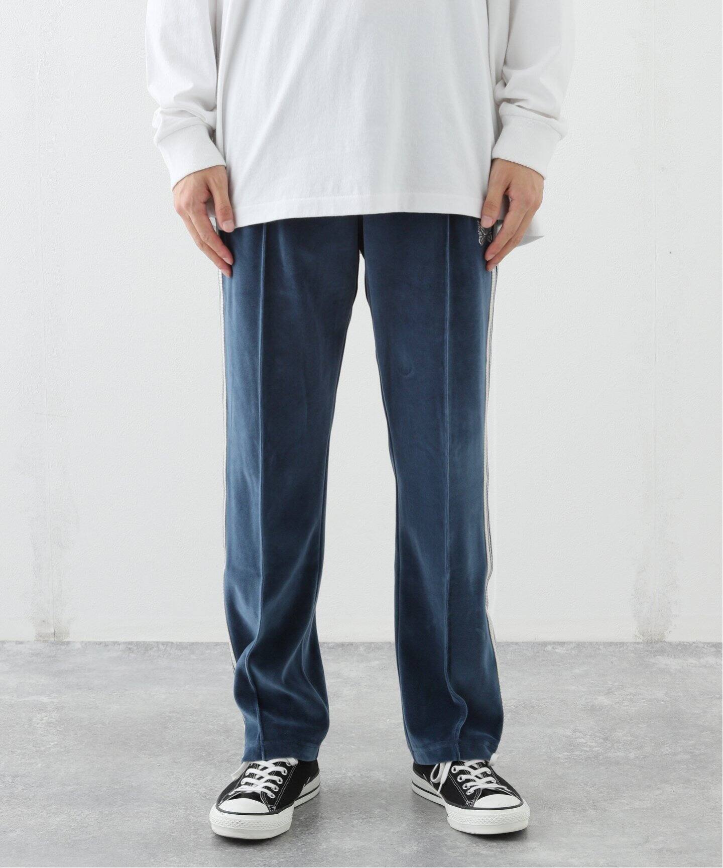 NEEDLES / ニードルズ Narrow Track Pant - C/Pe Velour（ジャージ  