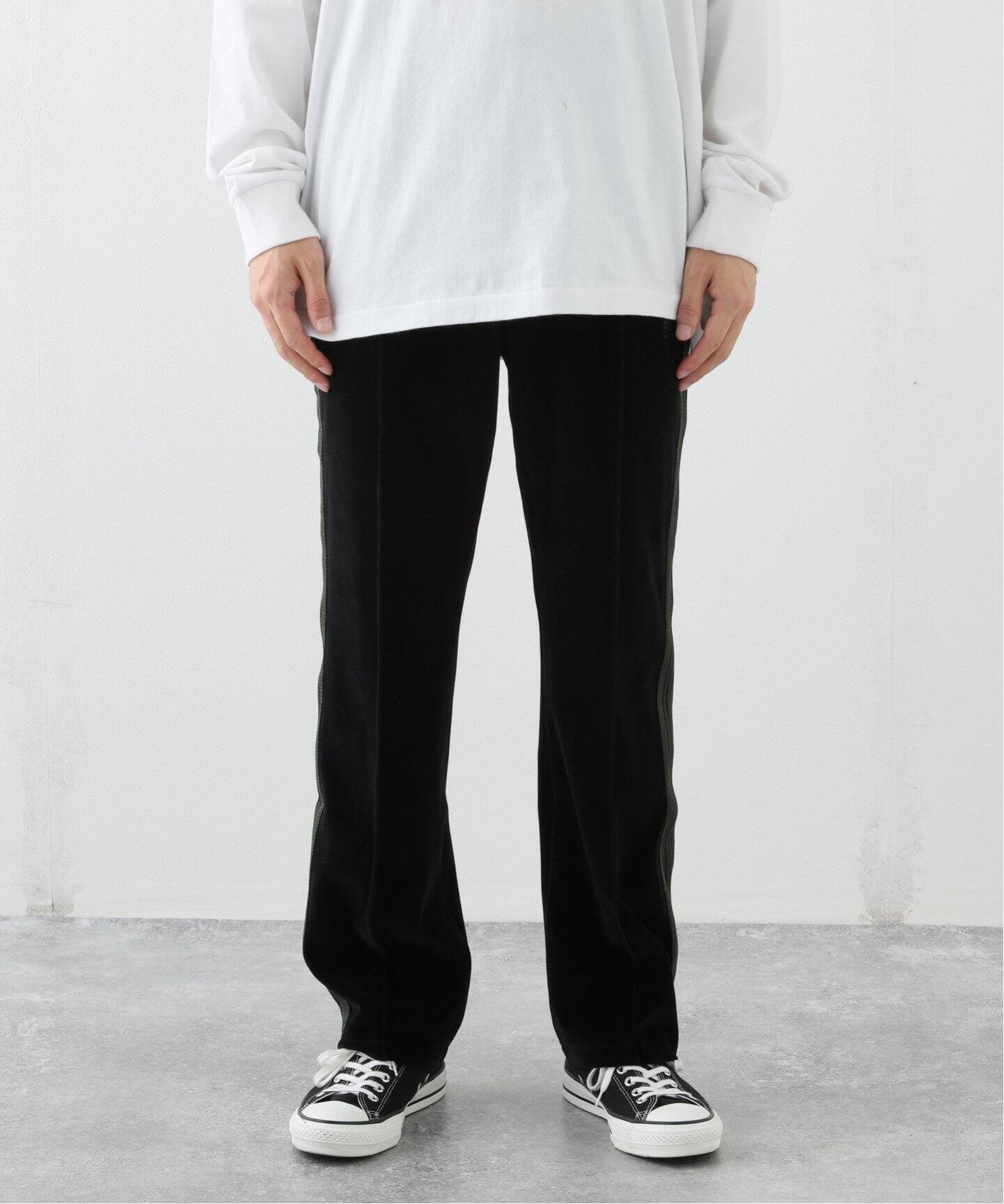 NEEDLES / ニードルズ Narrow Track Pant - C/Pe Velour（ジャージ 
