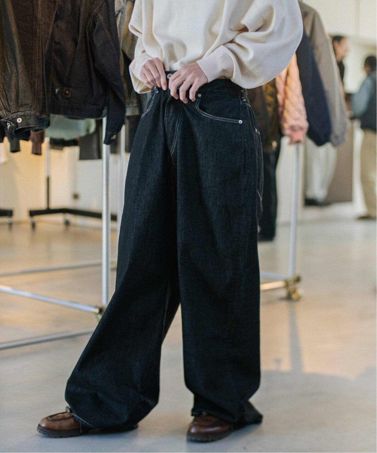 refomed / リフォメッド FRESH MAN DENIM WIDE PANTS OW（デニムパンツ 