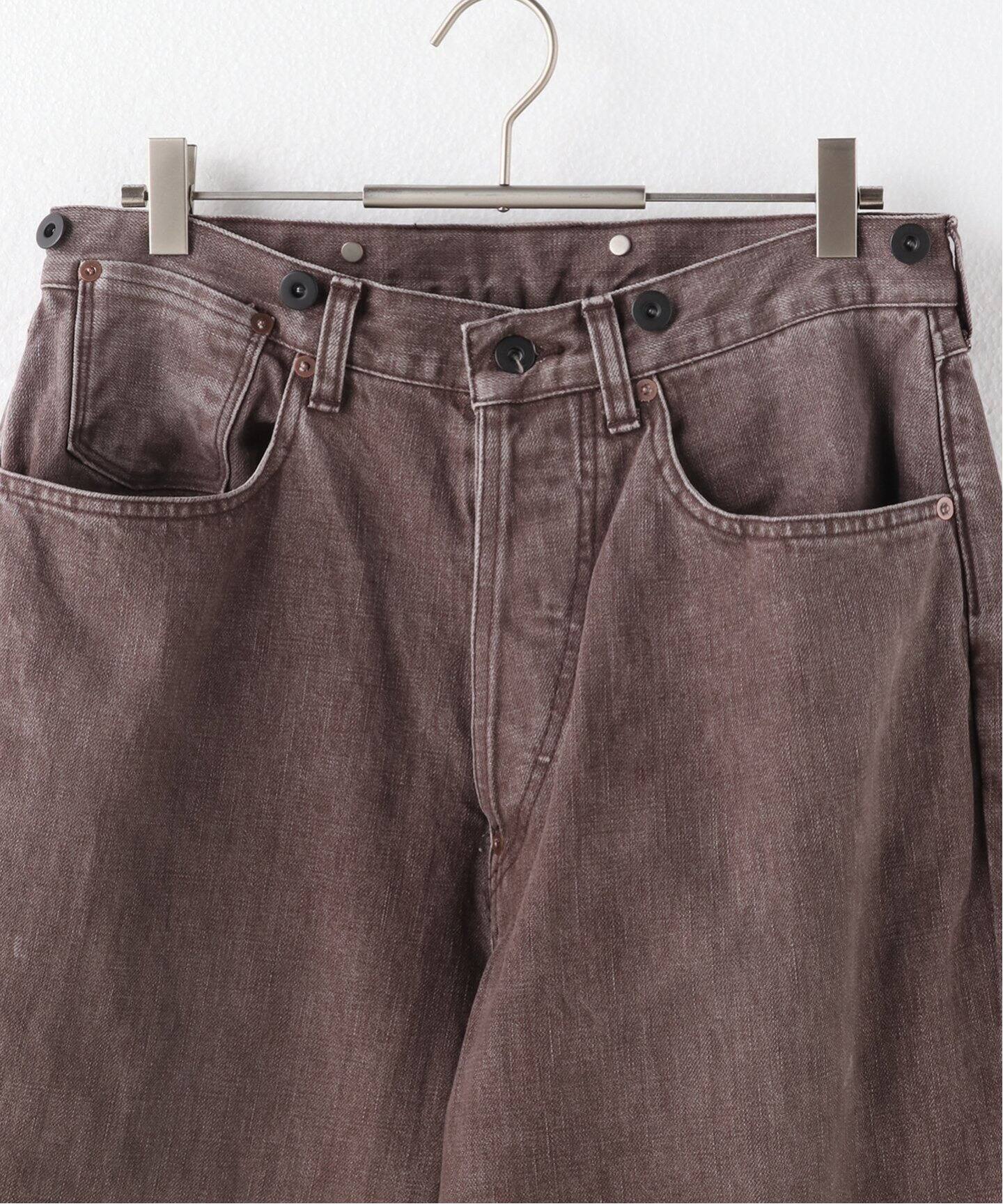 refomed for JW】別注 RIGHT HANDED DENIM PANTS（デニムパンツ  