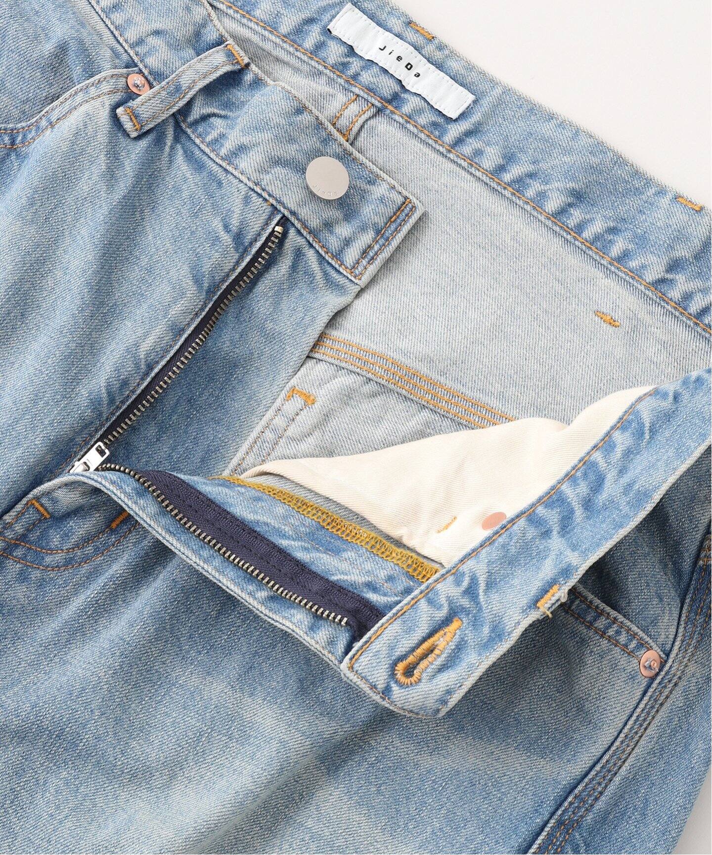 m*様 Jieda 25SSUSED 3D WORK 吹ける DENIM BLACK