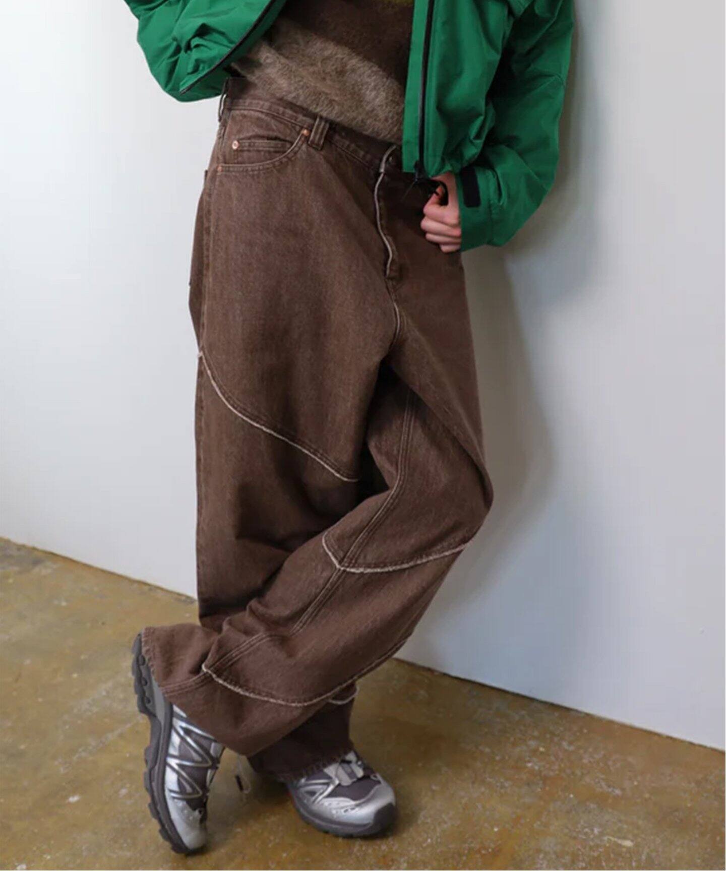 JieDa COLOR DISTORTED DENIM PANTS JIE-24W-PT05（デニムパンツ 