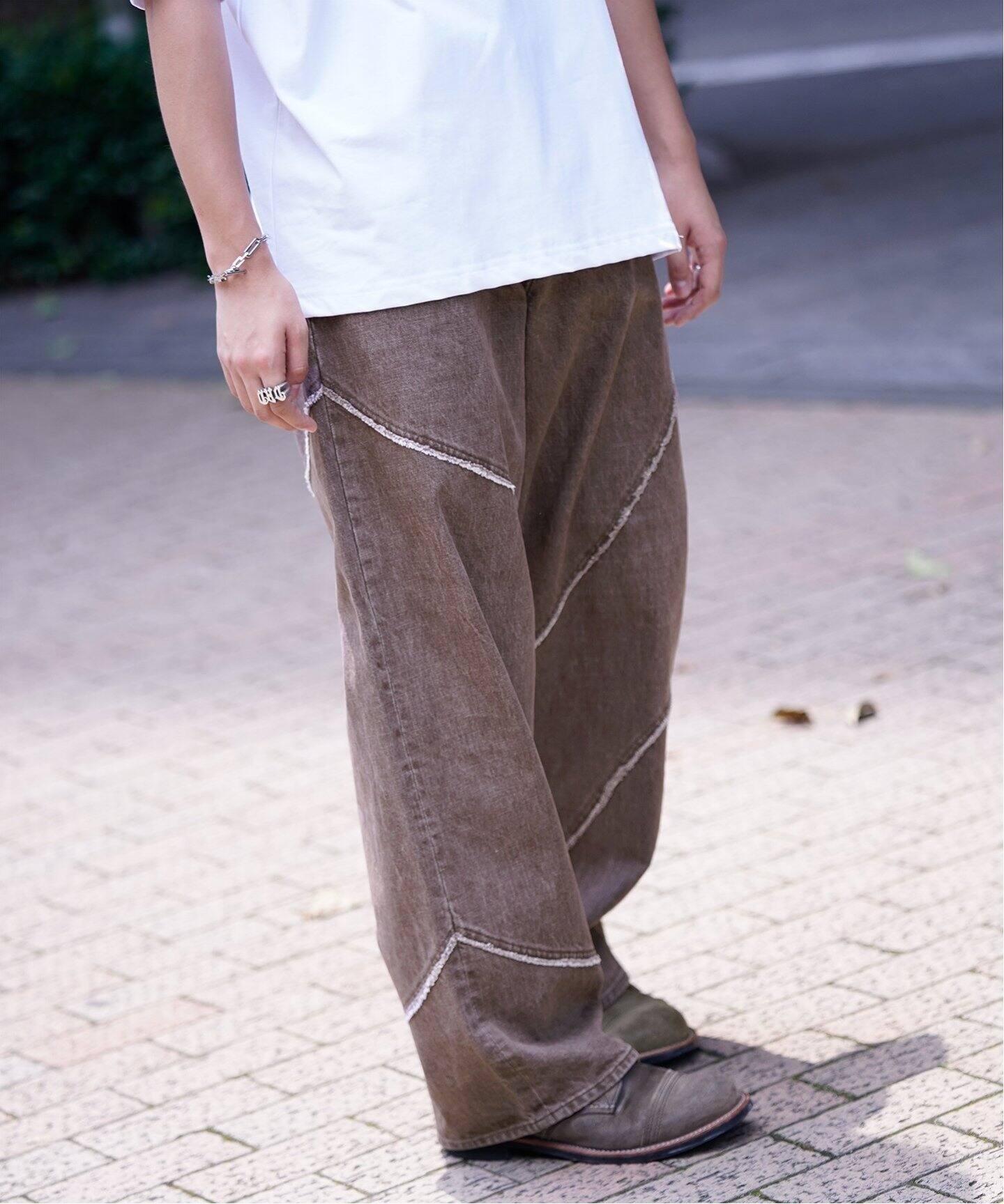JieDa COLOR DISTORTED DENIM PANTS JIE-24W-PT05（デニムパンツ 