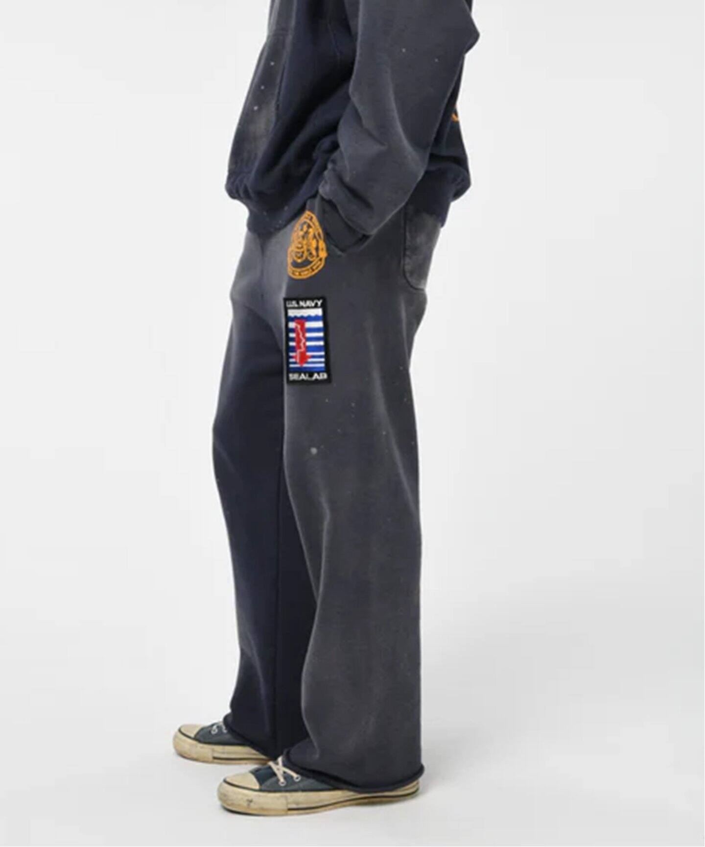 BOWWOW / バウワウ US NAVY SEALAB SWEAT PT AGING（スウェットパンツ 