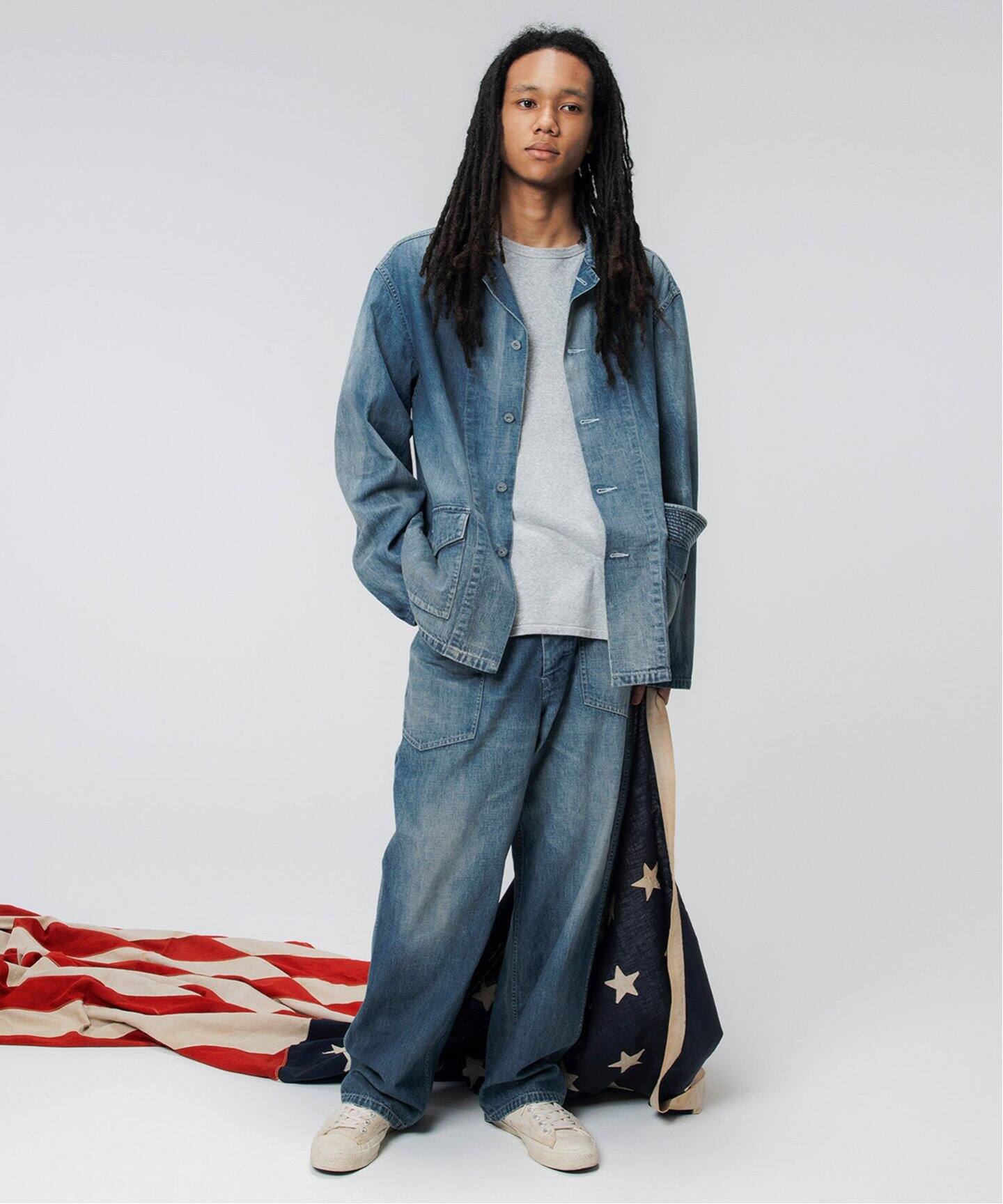 BOWWOW/バウワウ】 US ARMY M35 DENIM TROUSERS（デニムパンツ  