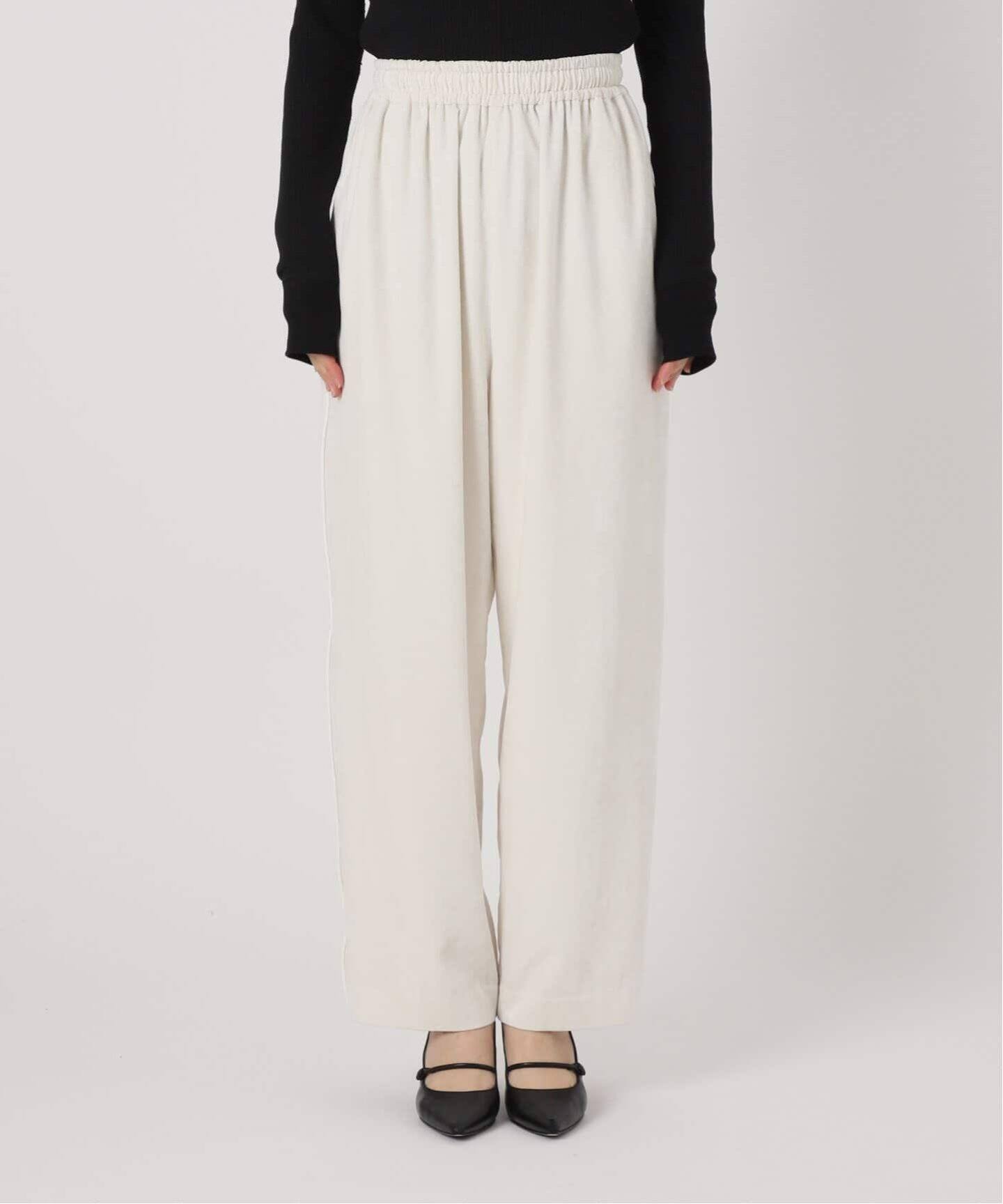 追加》ベルベットイージーパンツ（その他パンツ）｜EDIT.FOR LULU  