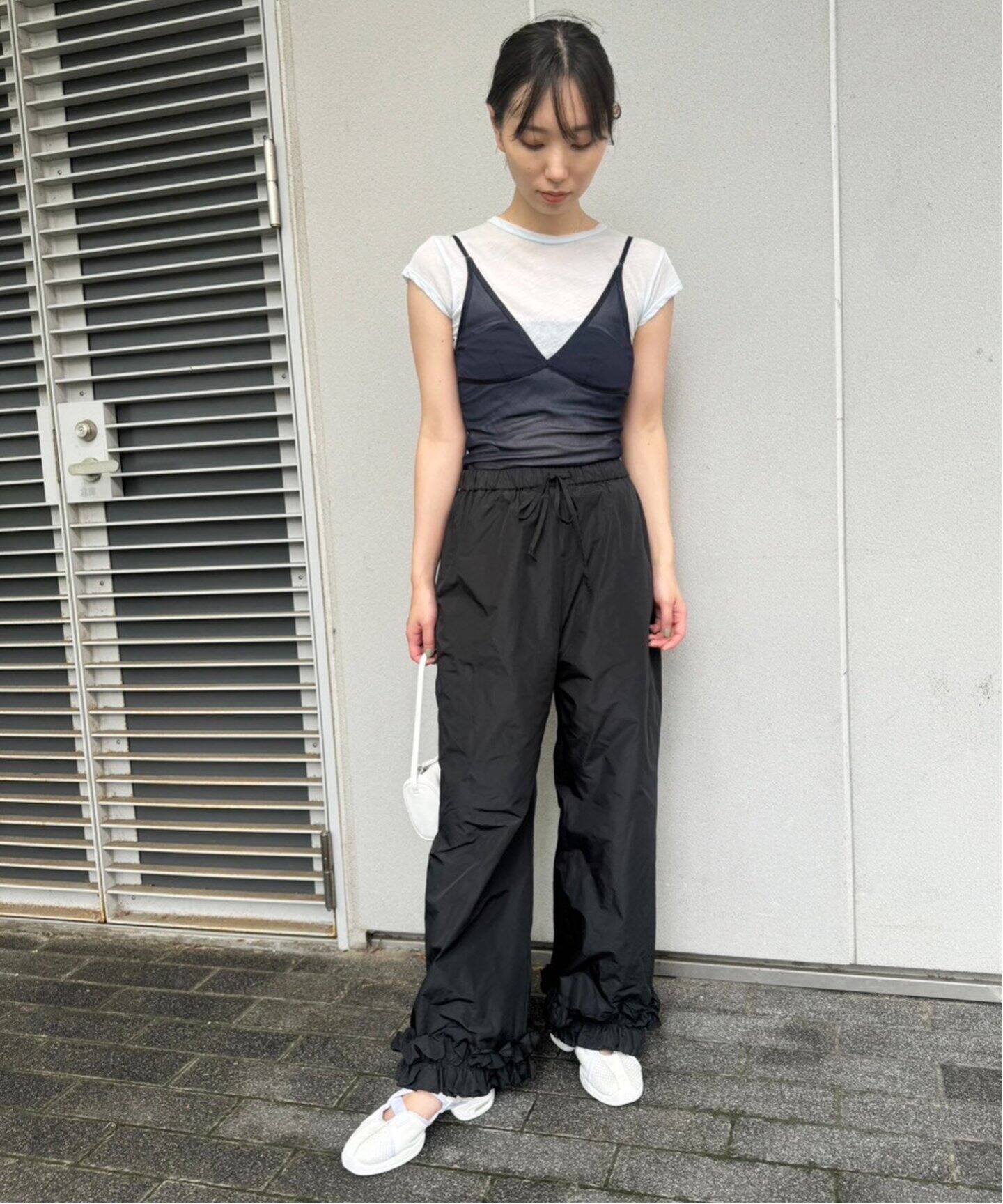 タフタ フリルパンツ（その他パンツ）｜EDIT.FOR LULU（エディット 