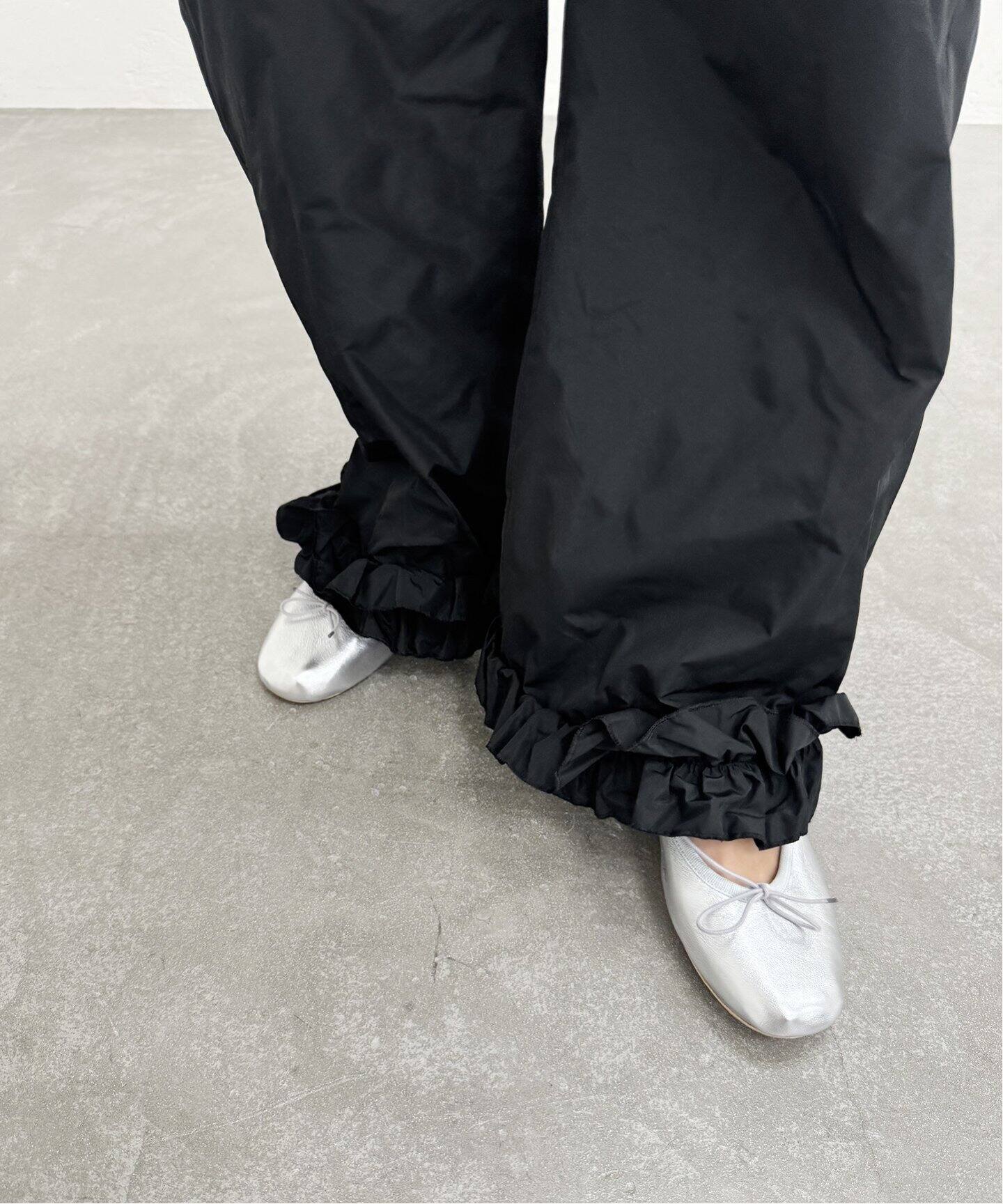 追加》タフタ フリルパンツ（その他パンツ）｜EDIT.FOR LULU  