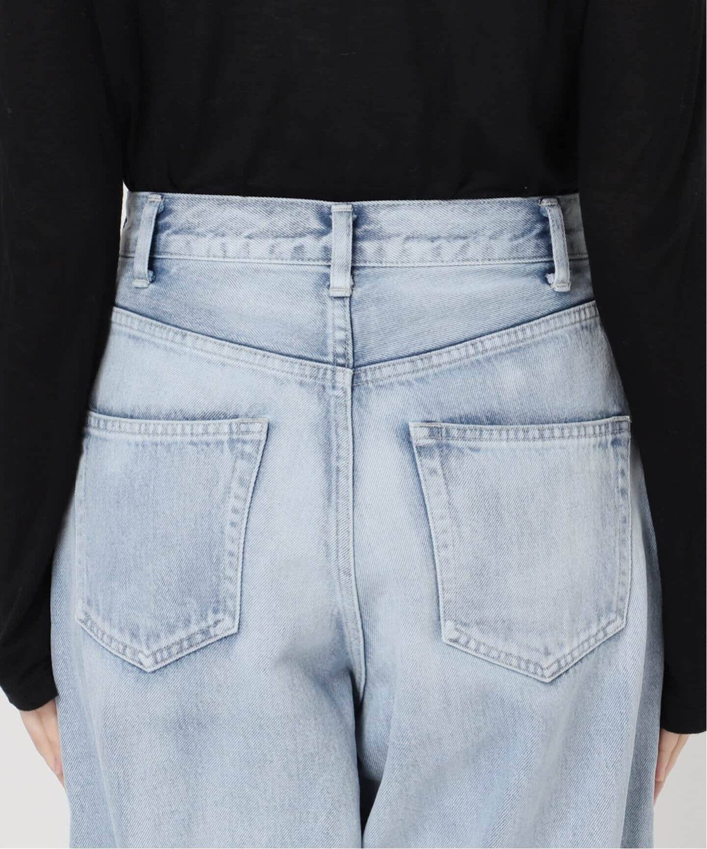 追加》カーブラインバイカラーデニム（デニムパンツ・ジーンズ）｜EDIT 