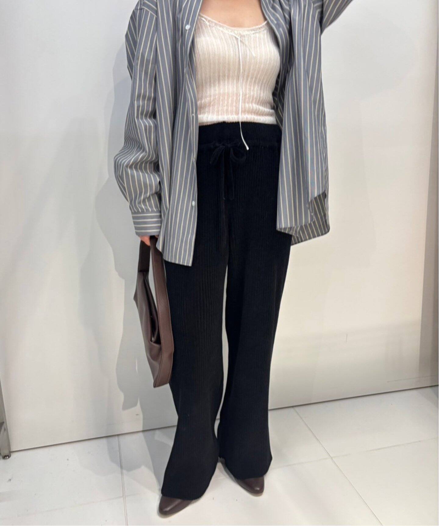 ニットベロアイージーパンツ（その他パンツ）｜EDIT.FOR LULU