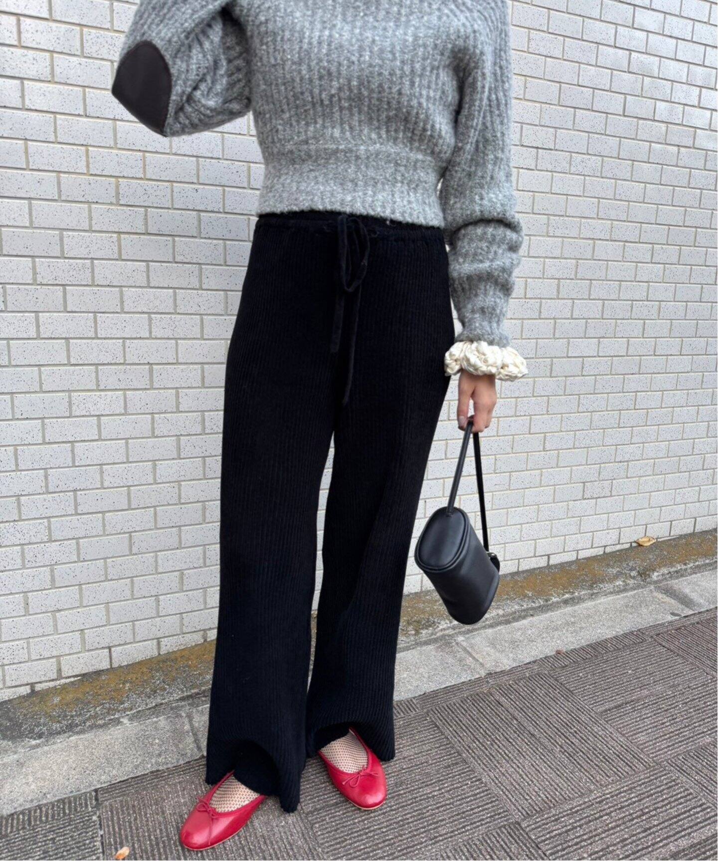 ニットベロアイージーパンツ（その他パンツ）｜EDIT.FOR LULU