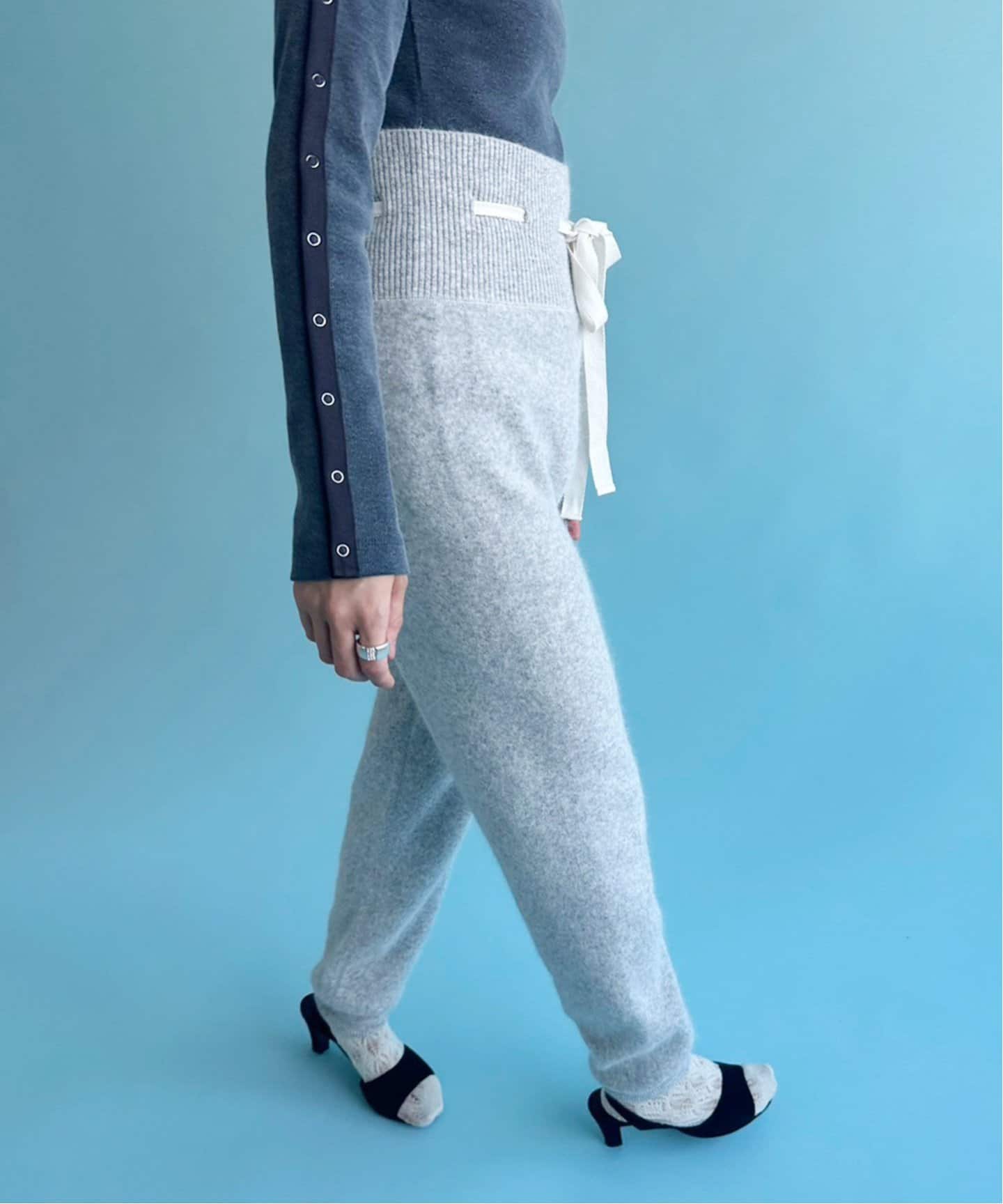 追加》petite LULU アンゴラMIXニットパンツ（その他パンツ）｜EDIT