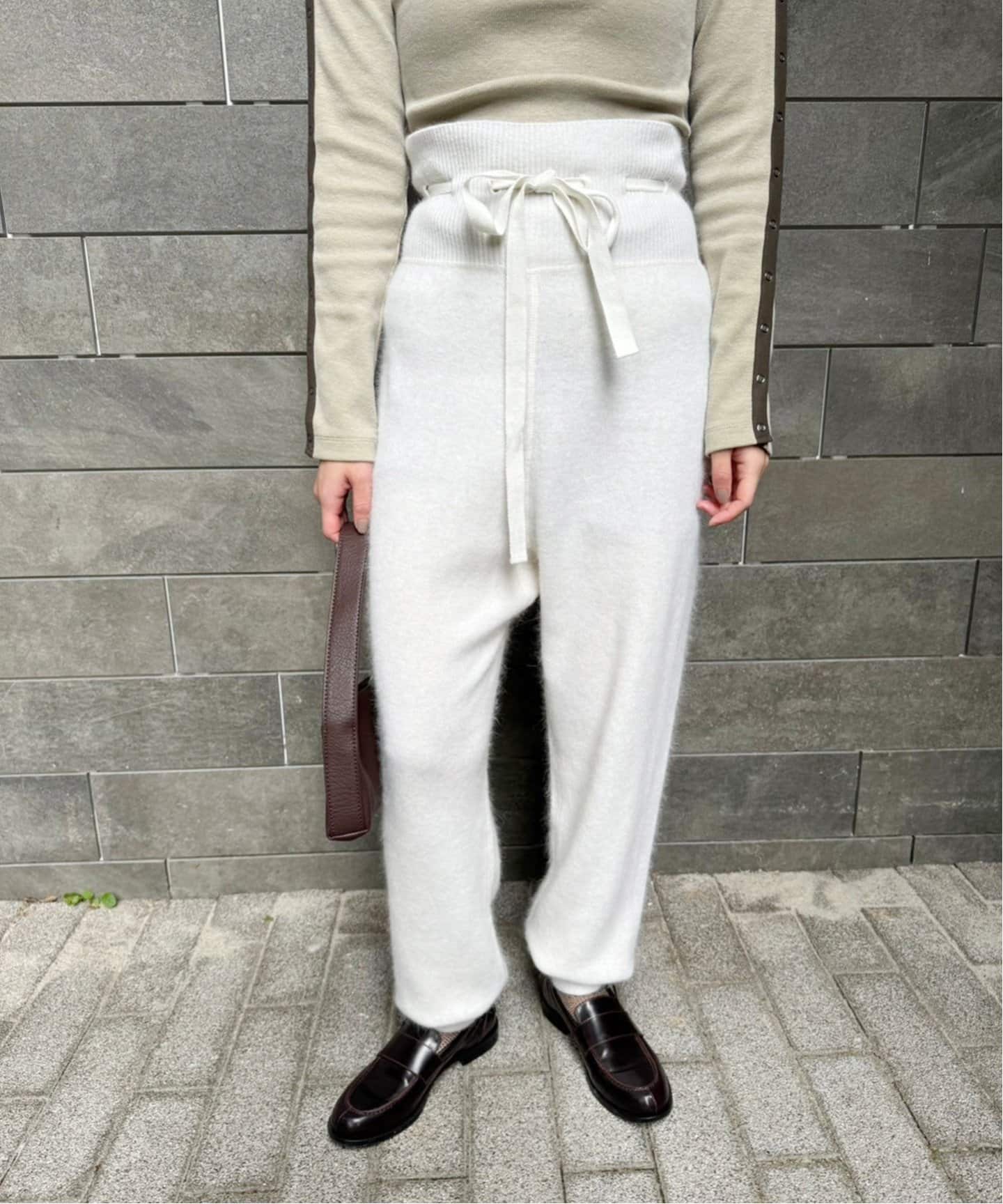 追加》petite LULU アンゴラMIXニットパンツ（その他パンツ）｜EDIT