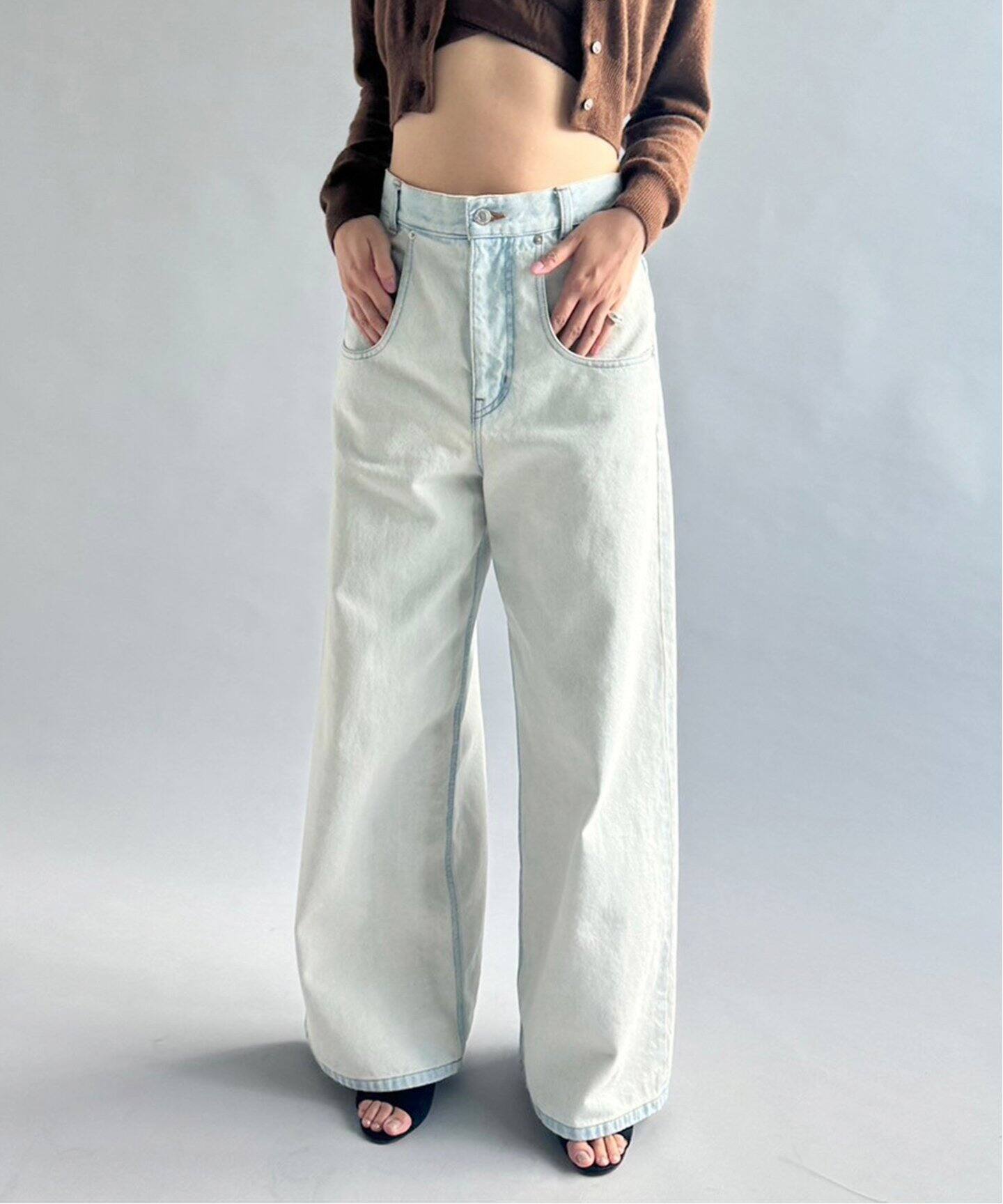 Loose fit jeans（デニムパンツ・ジーンズ）｜EDIT.FOR LULU 