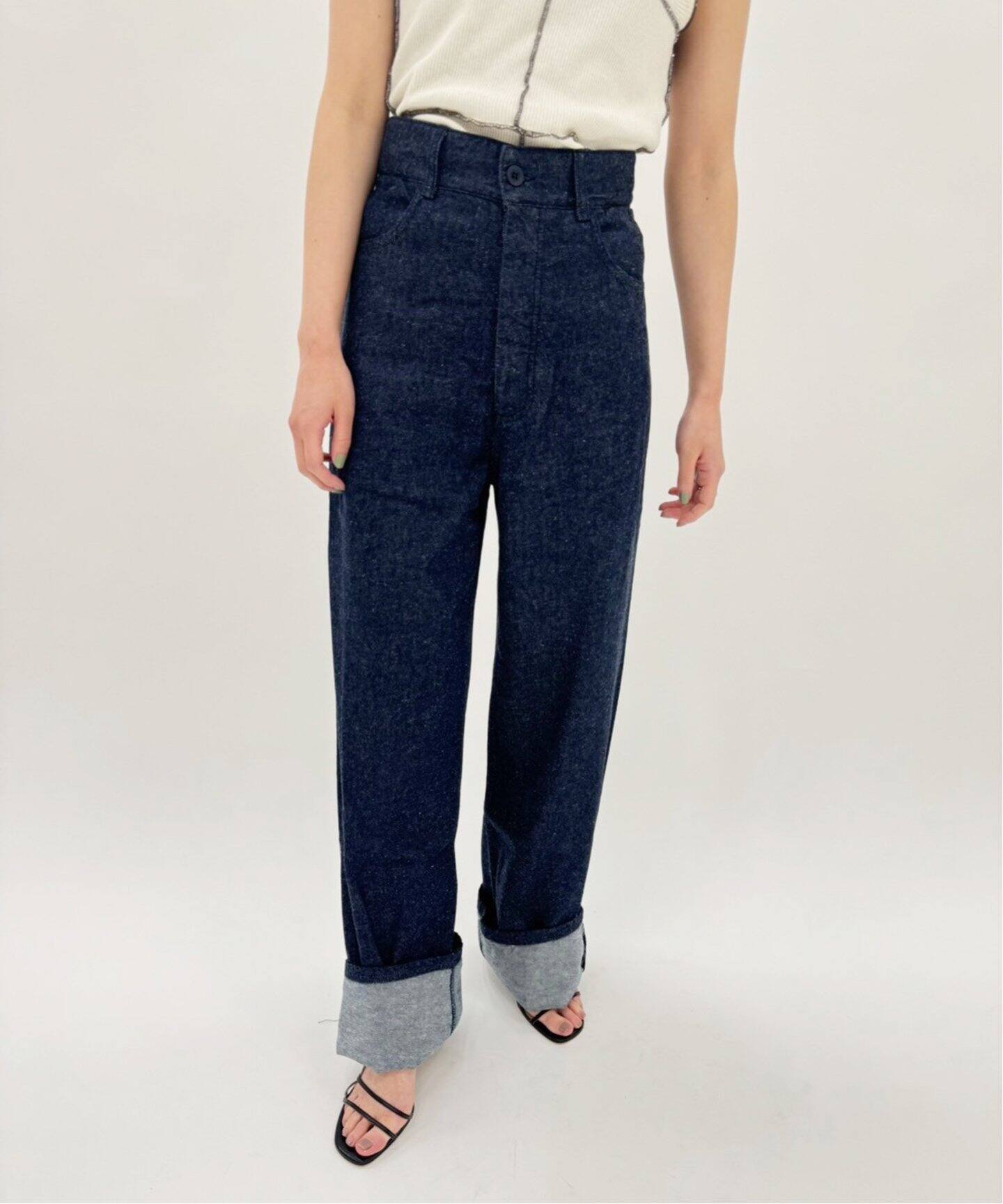 BASERANGE/ベースレンジ】NAVALO DENIM PANTS（デニムパンツ・ジーンズ 