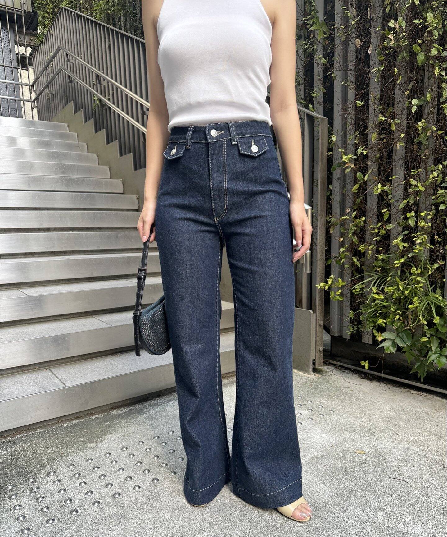 ROLLAS/ローラス】別注 フレアデニム（デニムパンツ・ジーンズ）｜EDIT  