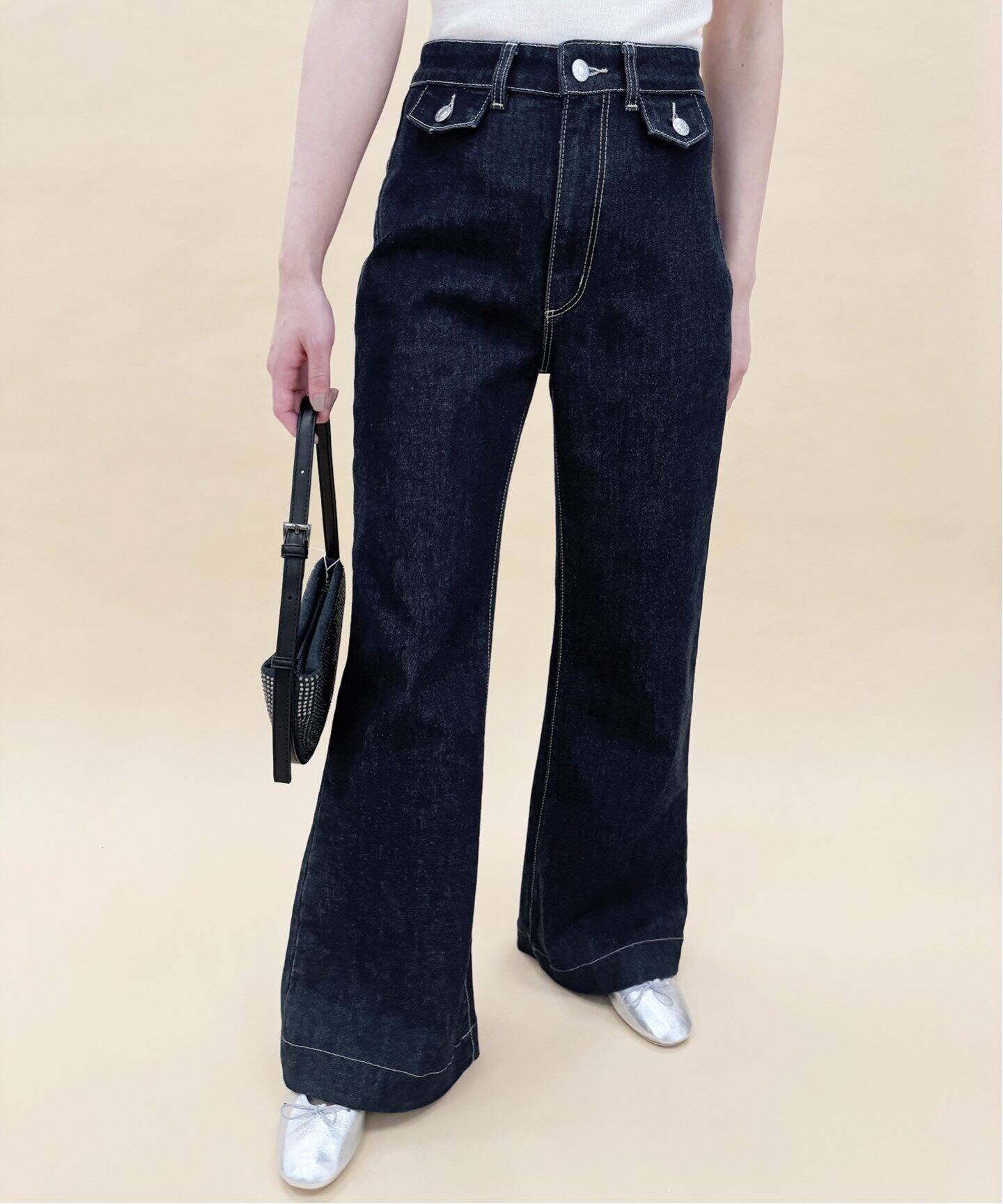 ROLLAS/ローラス】別注 フレアデニム（デニムパンツ・ジーンズ）｜EDIT  