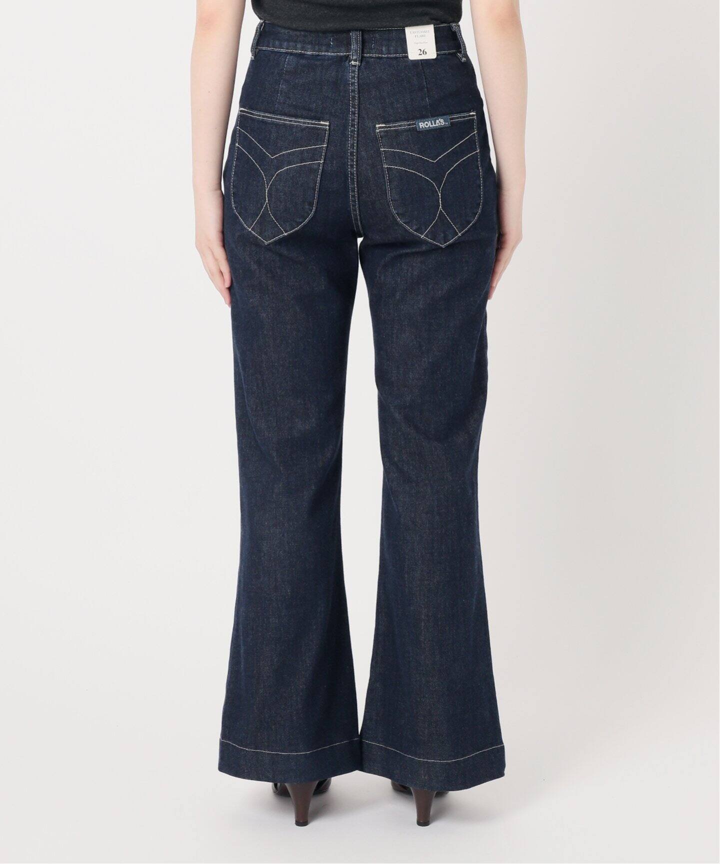 ROLLAS/ローラス】別注 フレアデニム（デニムパンツ・ジーンズ）｜EDIT  