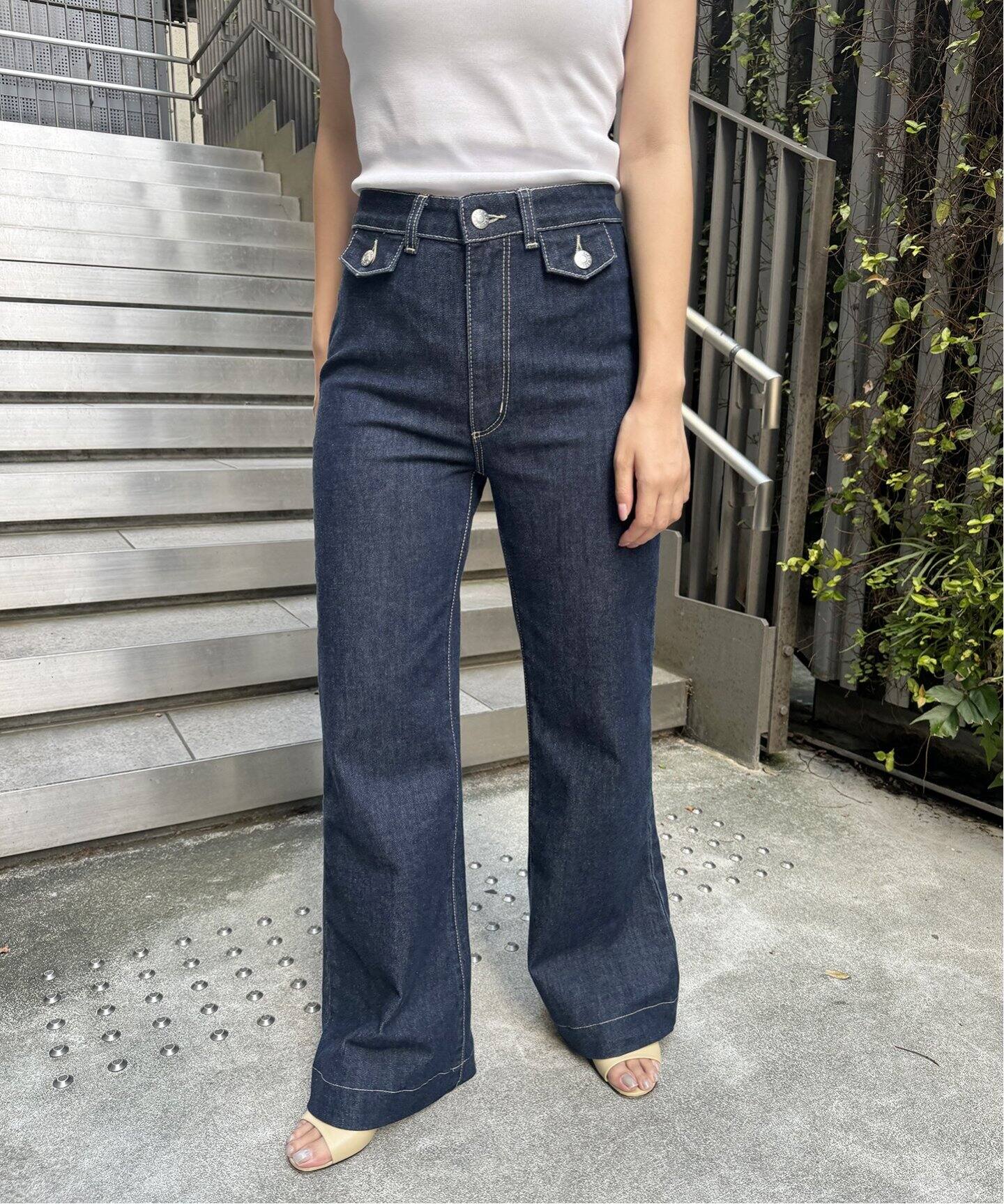 ROLLAS/ローラス】別注 フレアデニム（デニムパンツ・ジーンズ）｜EDIT  