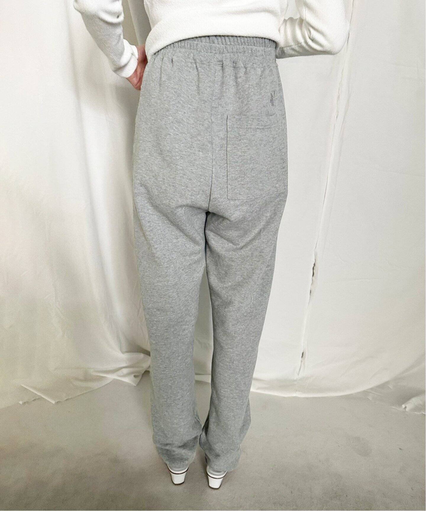 SKIN × EDIT. FOR LULU】コラボ ハイウエスト スウェットパンツ  