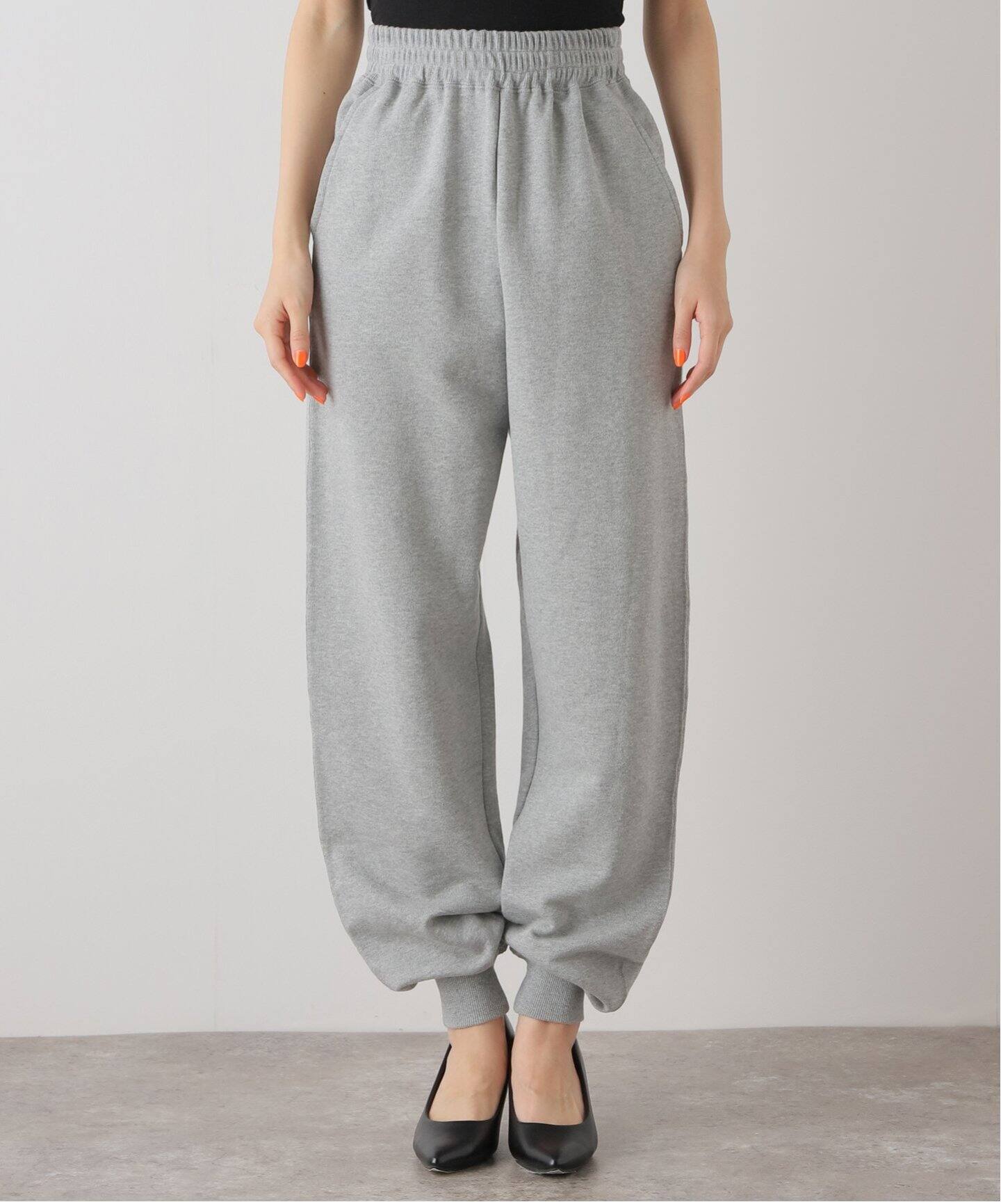 SKIN × EDIT. FOR LULU】コラボ ハイウエスト スウェットパンツ  