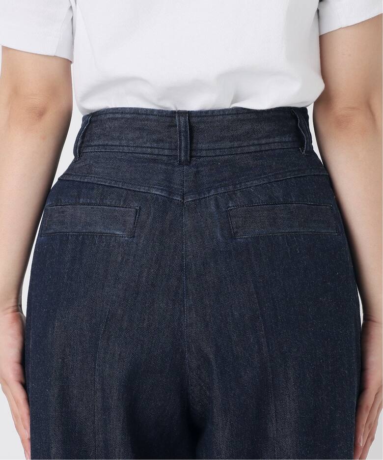 ブライトデニム ソフトワイドパンツ（デニムパンツ・ジーンズ）｜IENA 