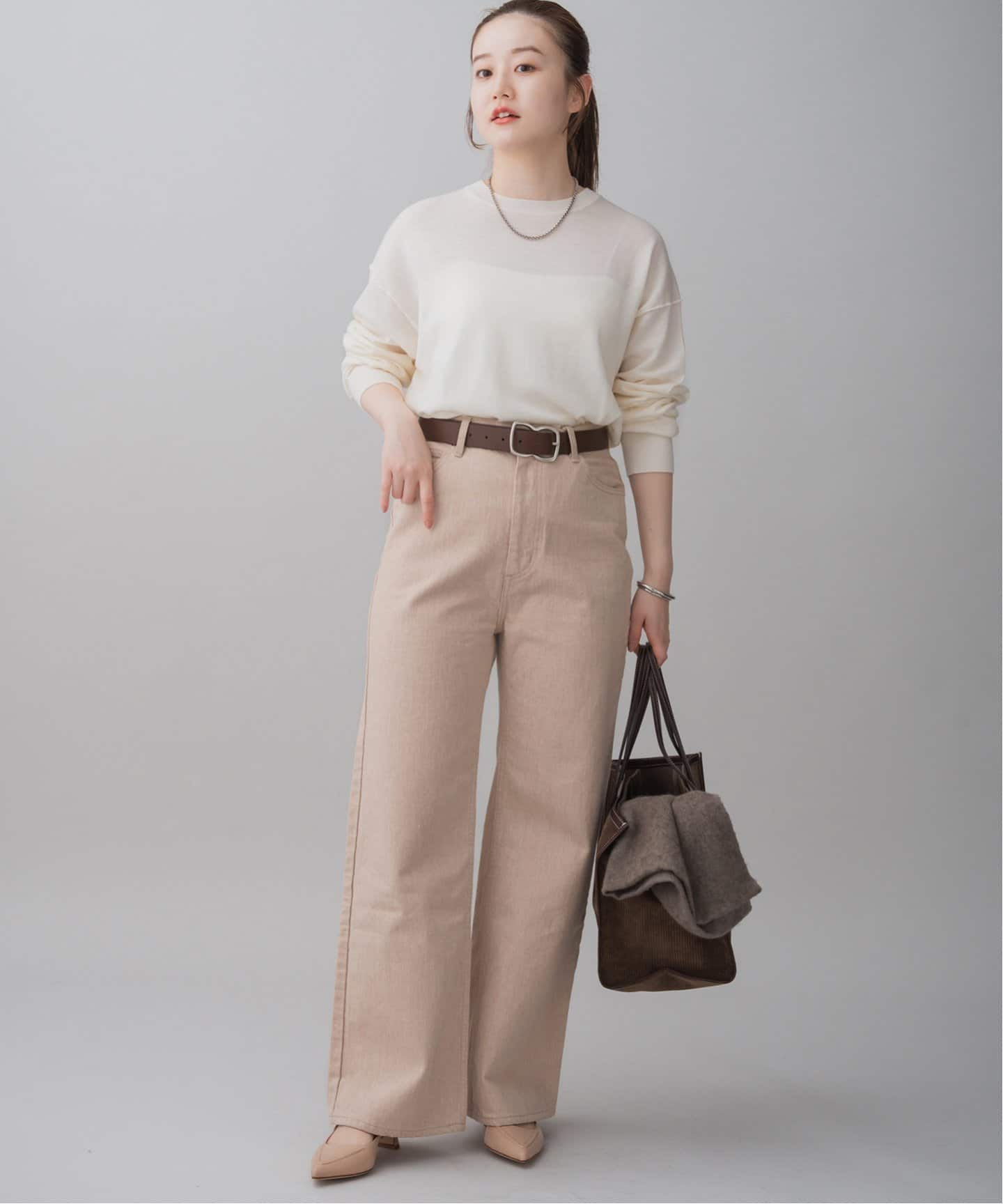 ニュアンスカラーデニム（デニムパンツ・ジーンズ）｜IENA（イエナ）の