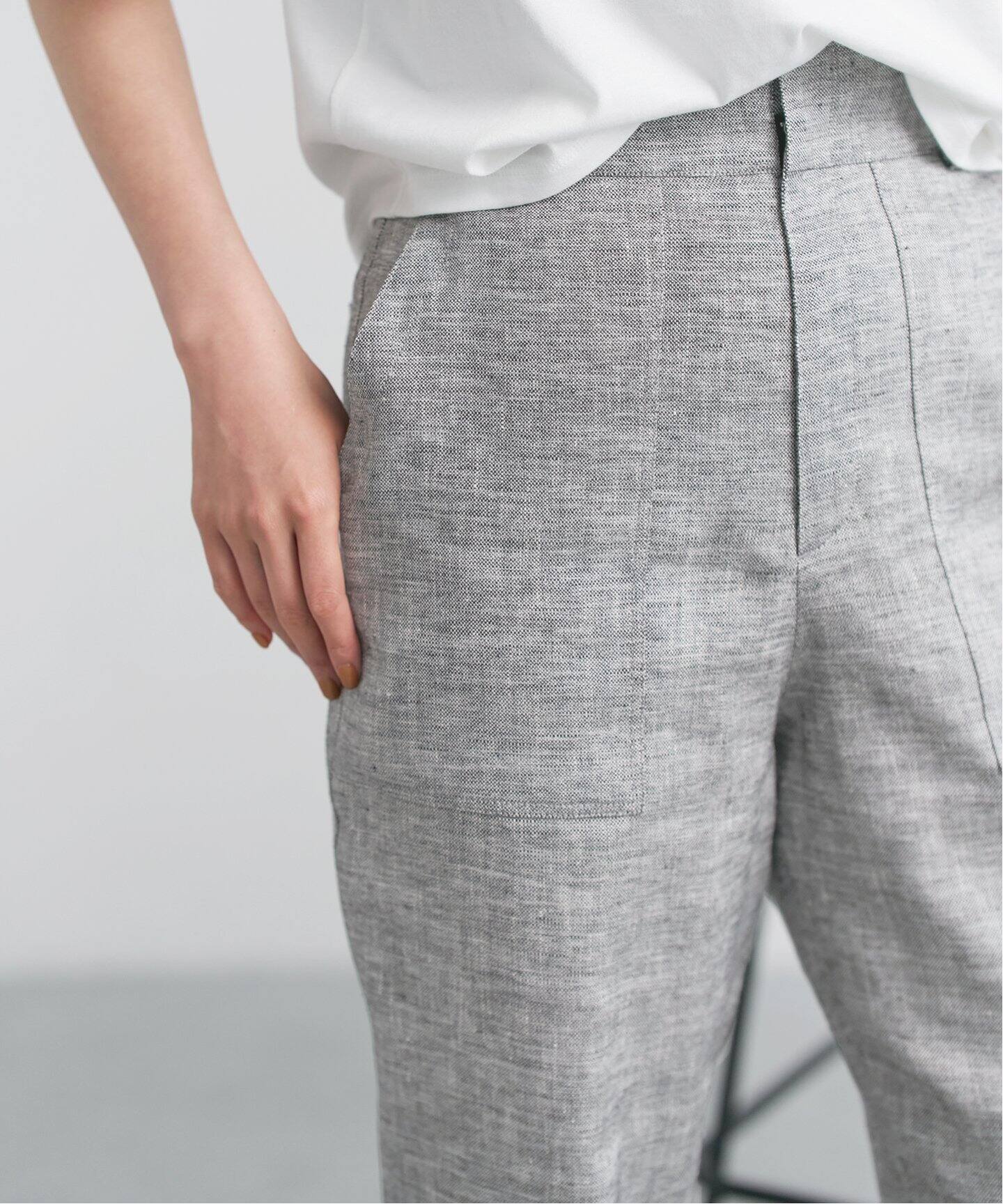 ストレッチリネンポケットパンツ（スラックス）｜IENA（イエナ）の通販 