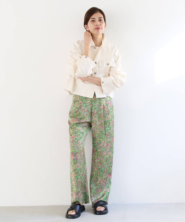 フラワープリントパンツ（その他パンツ）｜IENA（イエナ）の通販  