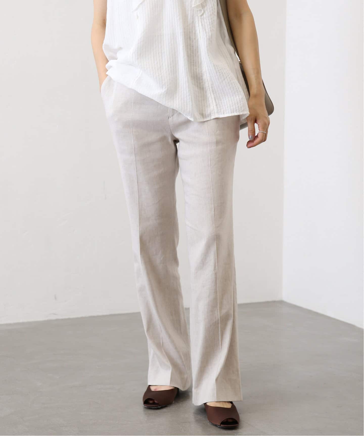 フレアトラウザーパンツ（スラックス）｜IENA（イエナ）の通販