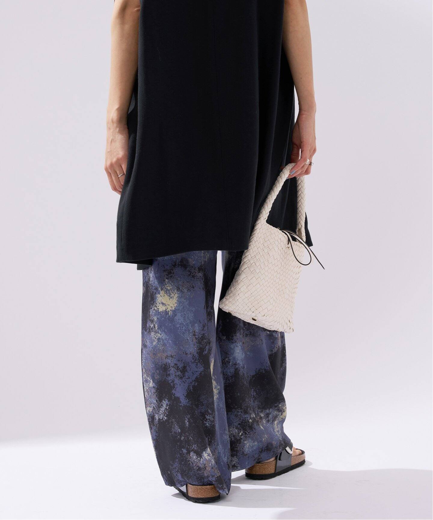 アブストラクトプリントイージーパンツ（その他パンツ）｜IENA（イエナ  