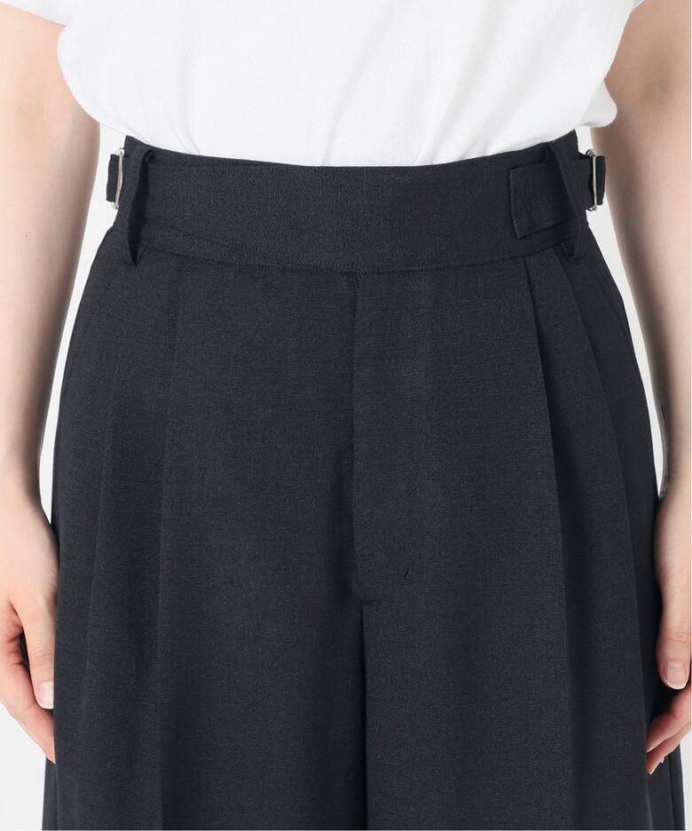 タックワイドクロップドパンツ（その他パンツ）｜IENA（イエナ）の通販  