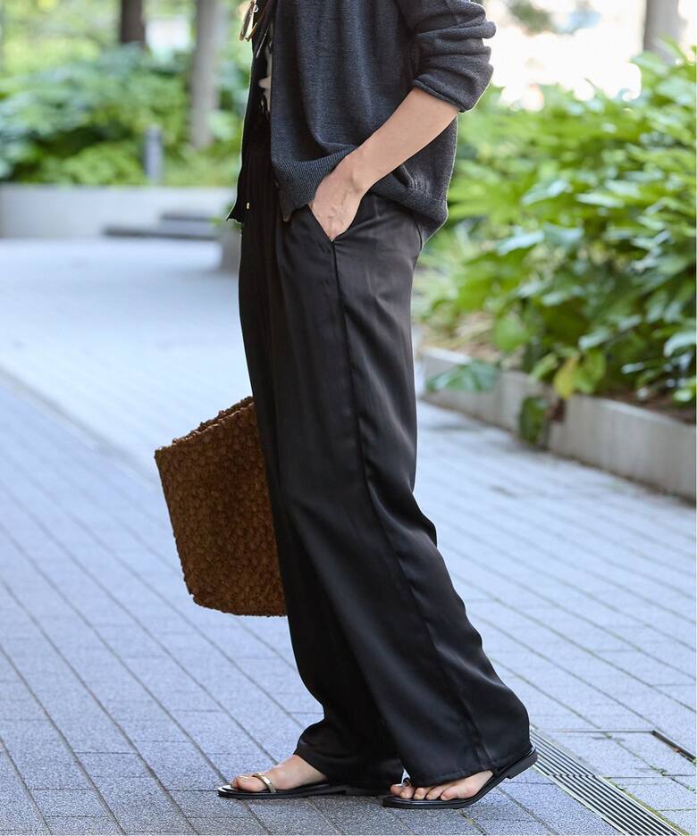 リラックスサテンパンツ（その他パンツ）｜IENA（イエナ）の通販 
