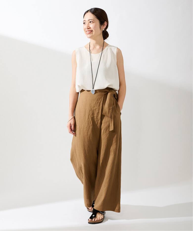 ラミーラップパンツ（その他パンツ）｜IENA（イエナ）の通販  