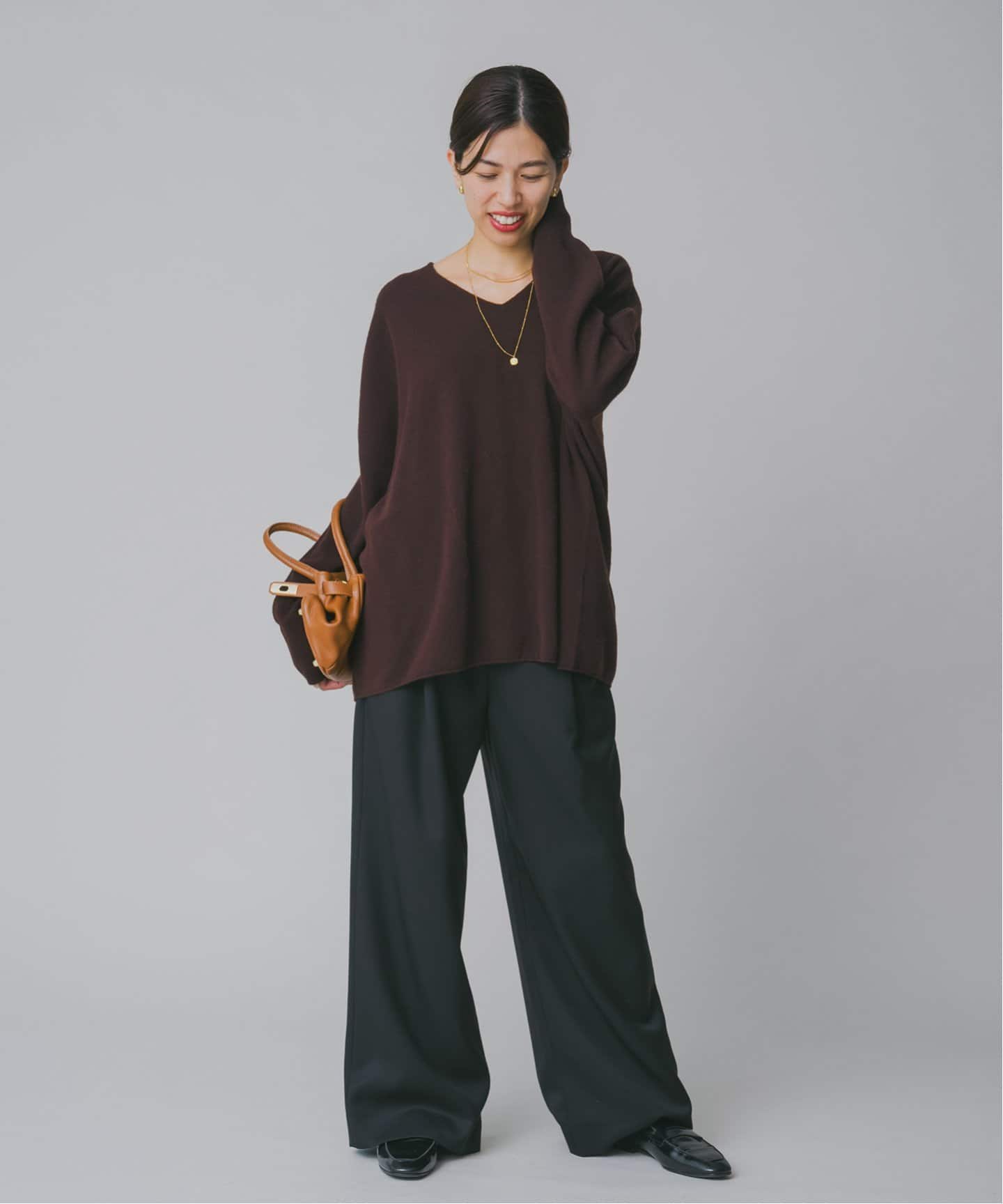 ウール混トリアセ リラックスパンツ（その他パンツ）｜IENA（イエナ