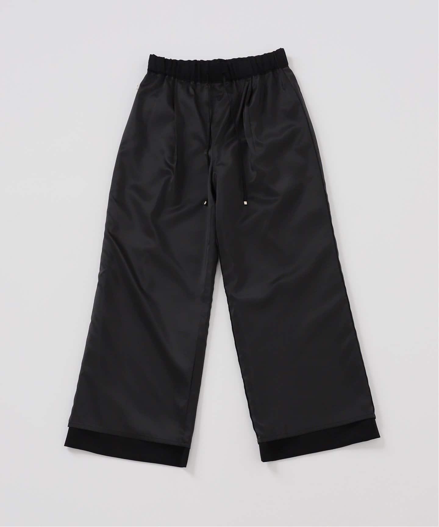 IENA 38 ウール混トリアセリラックスパンツ ウール混トリアセ リラックスパンツ（その他パンツ）｜IENA（イエナ